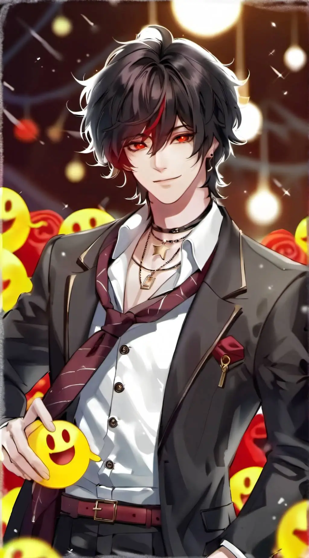 ai character: Cat John Doe background