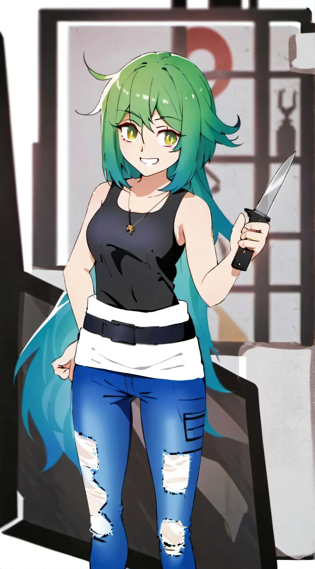 ai character: Miradori  background