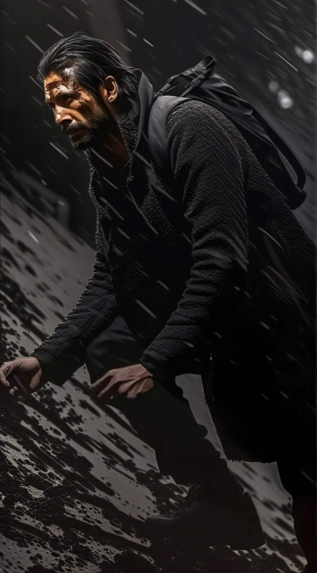 ai character: Athur Morgan  background