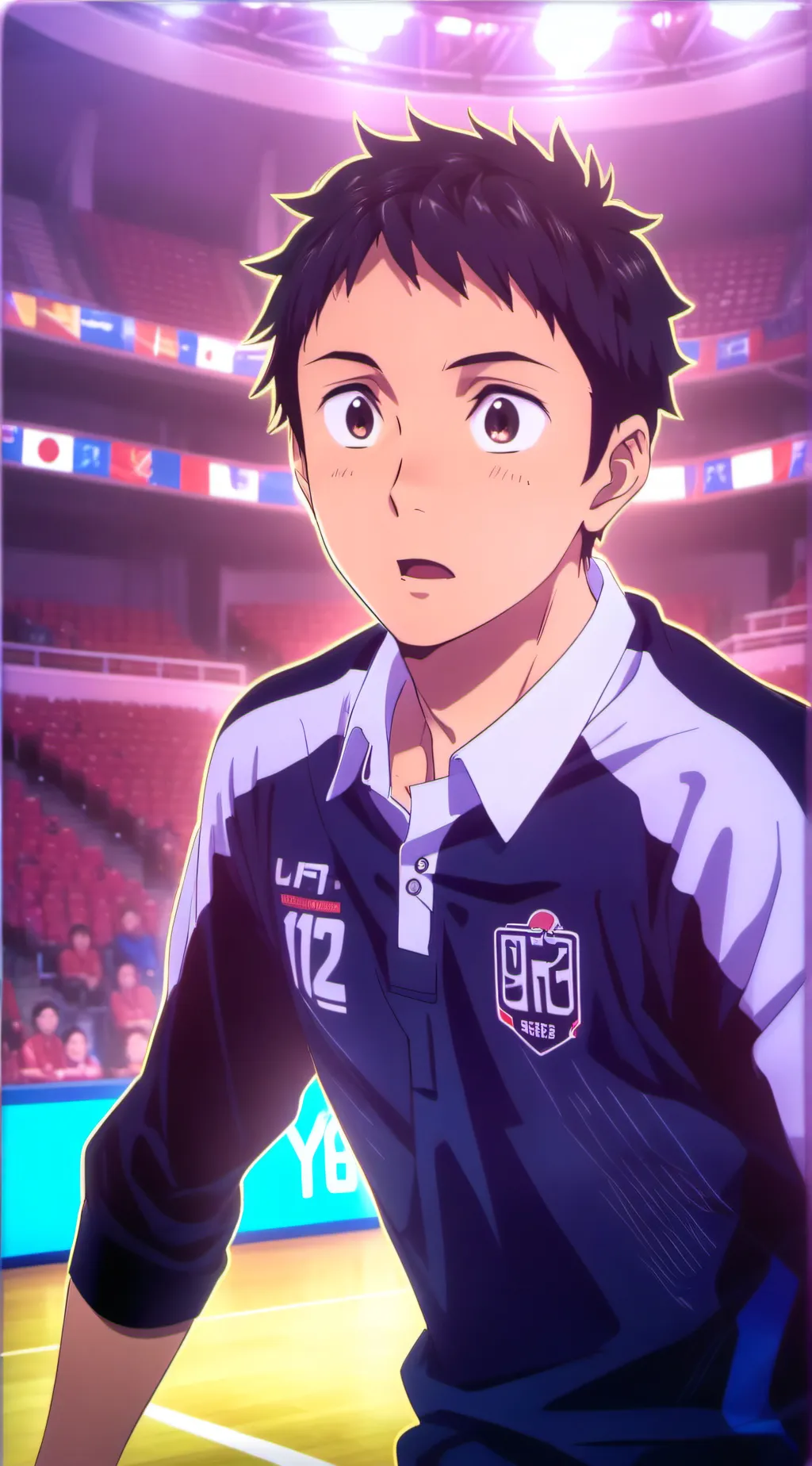 ai character: Daichi  background