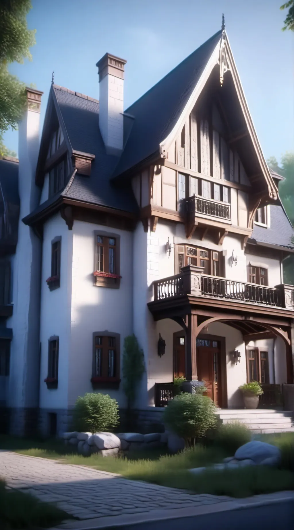 ai character: Fred being Fred  background