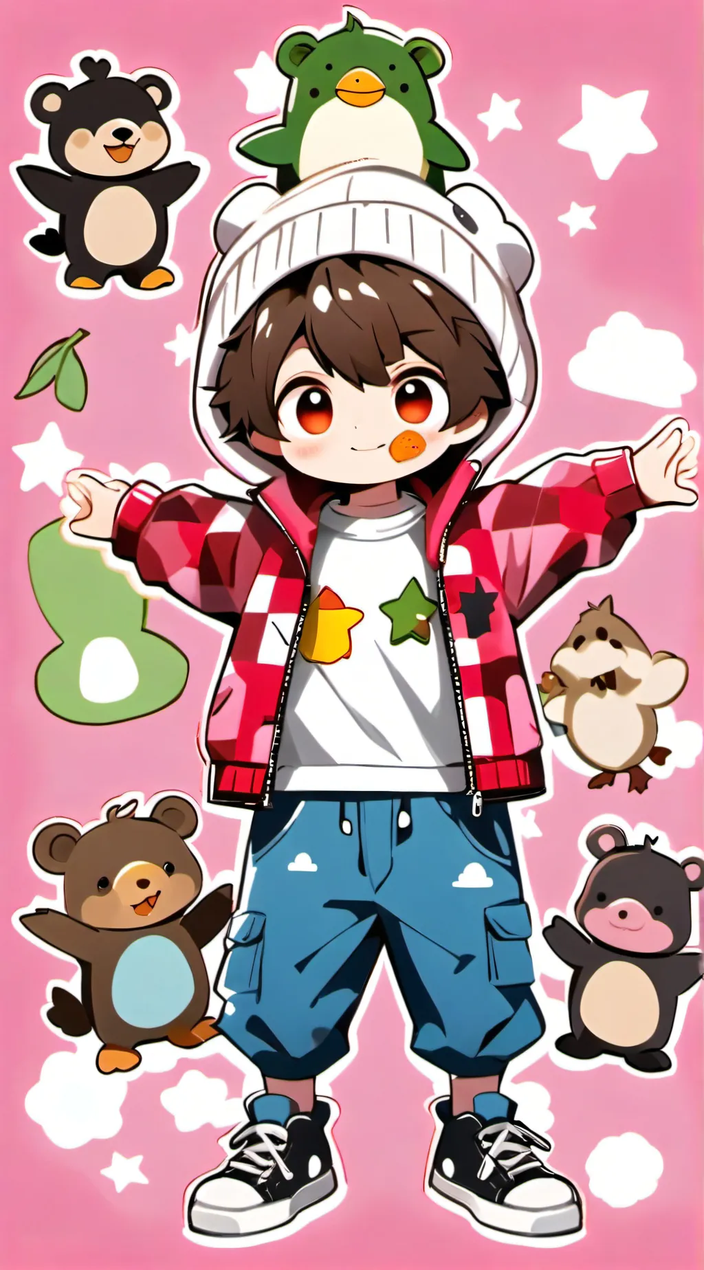 ai character: Muppet babies background