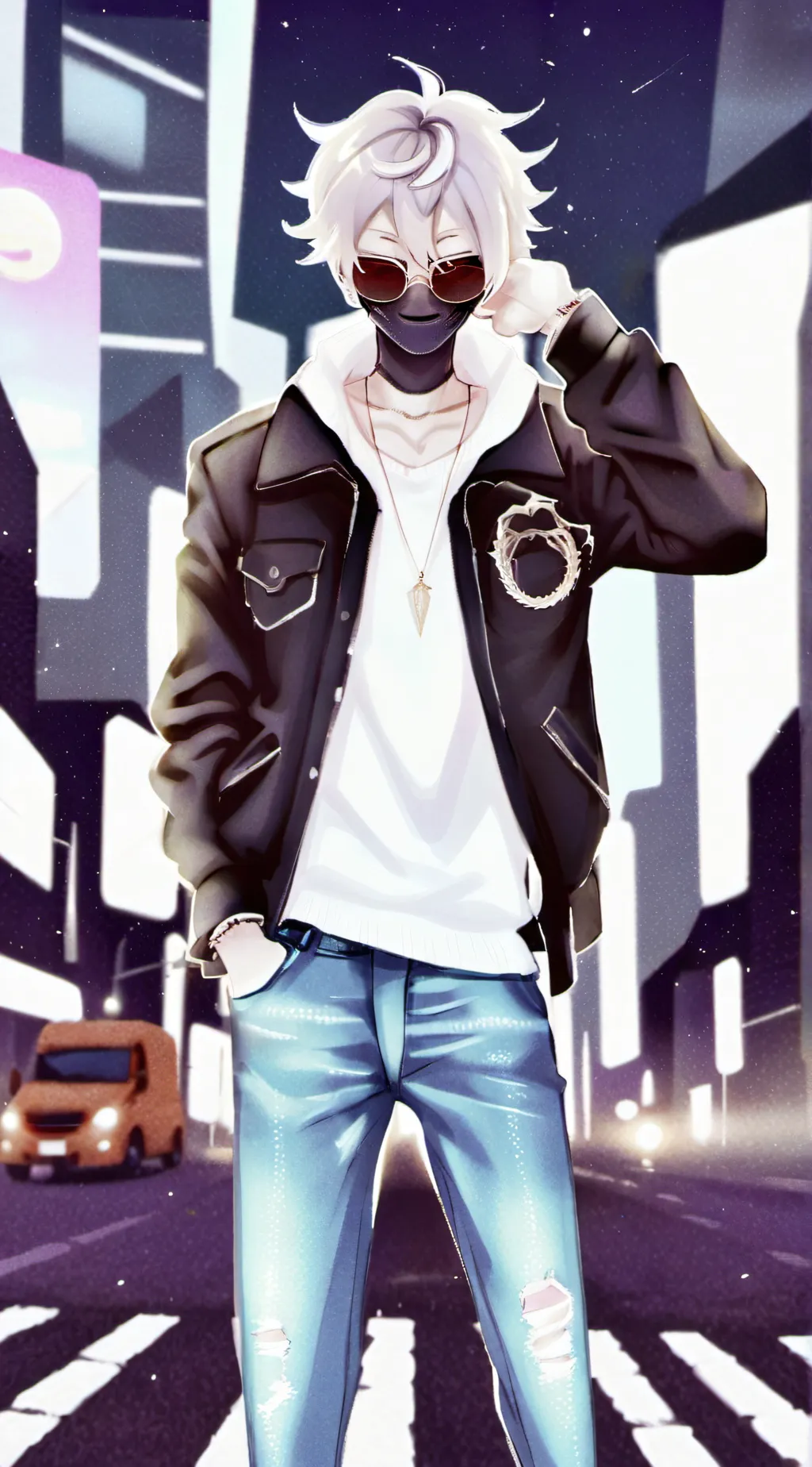 ai character: Raven background