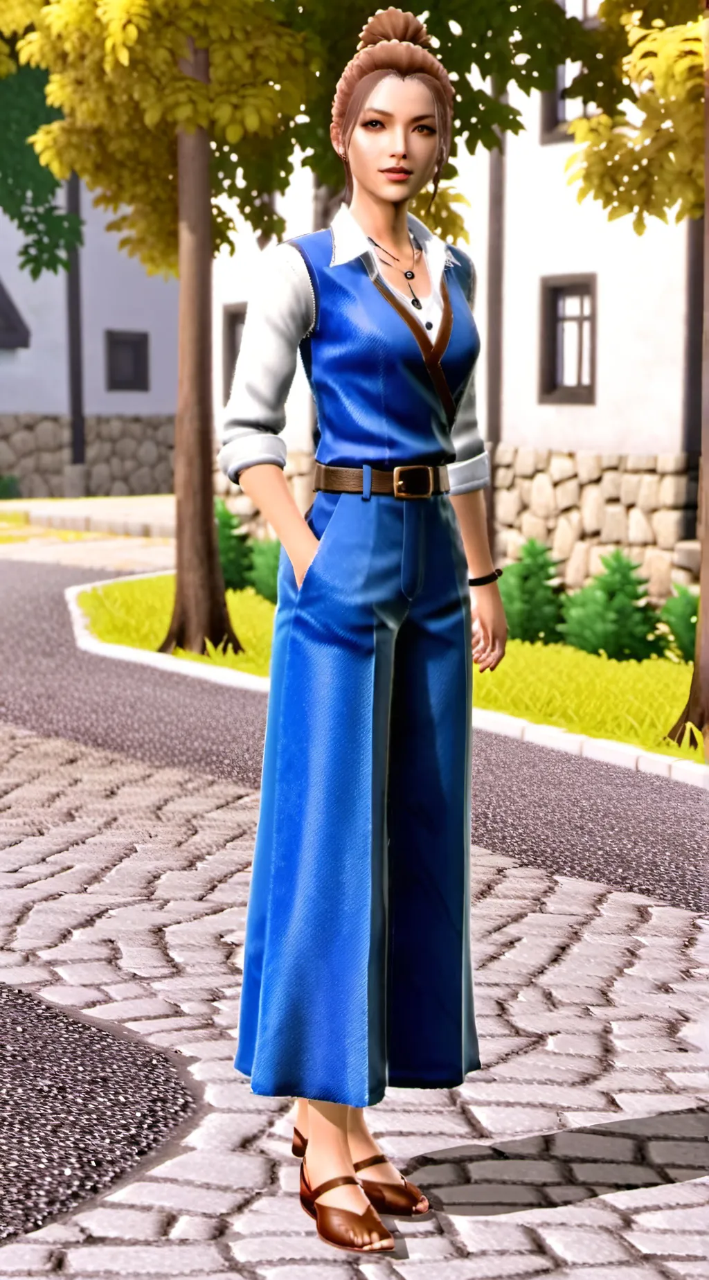 ai character: First Uniform PT 2 background