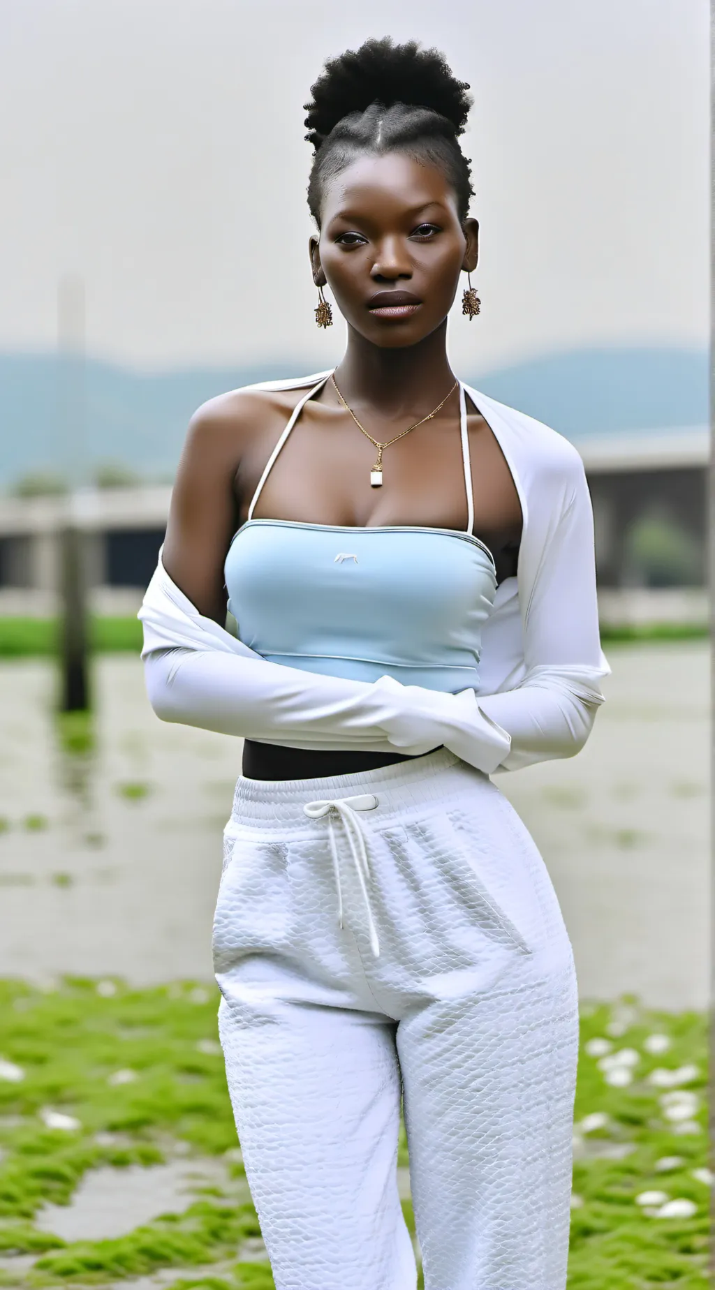 ai character: Honey background