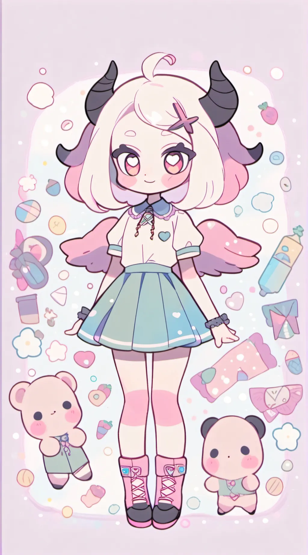 ai character: Abby background