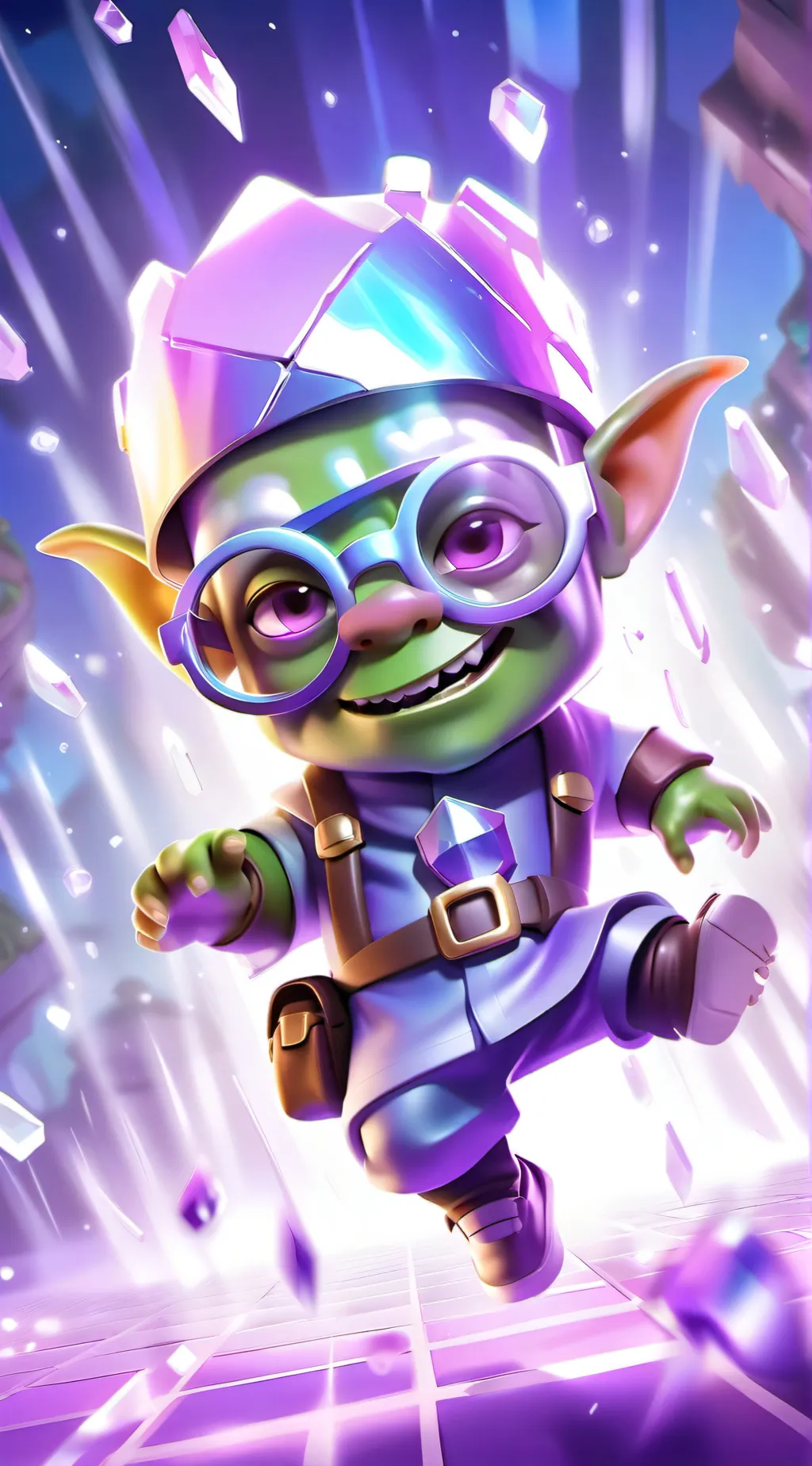 ai character: Baby Goblin  background