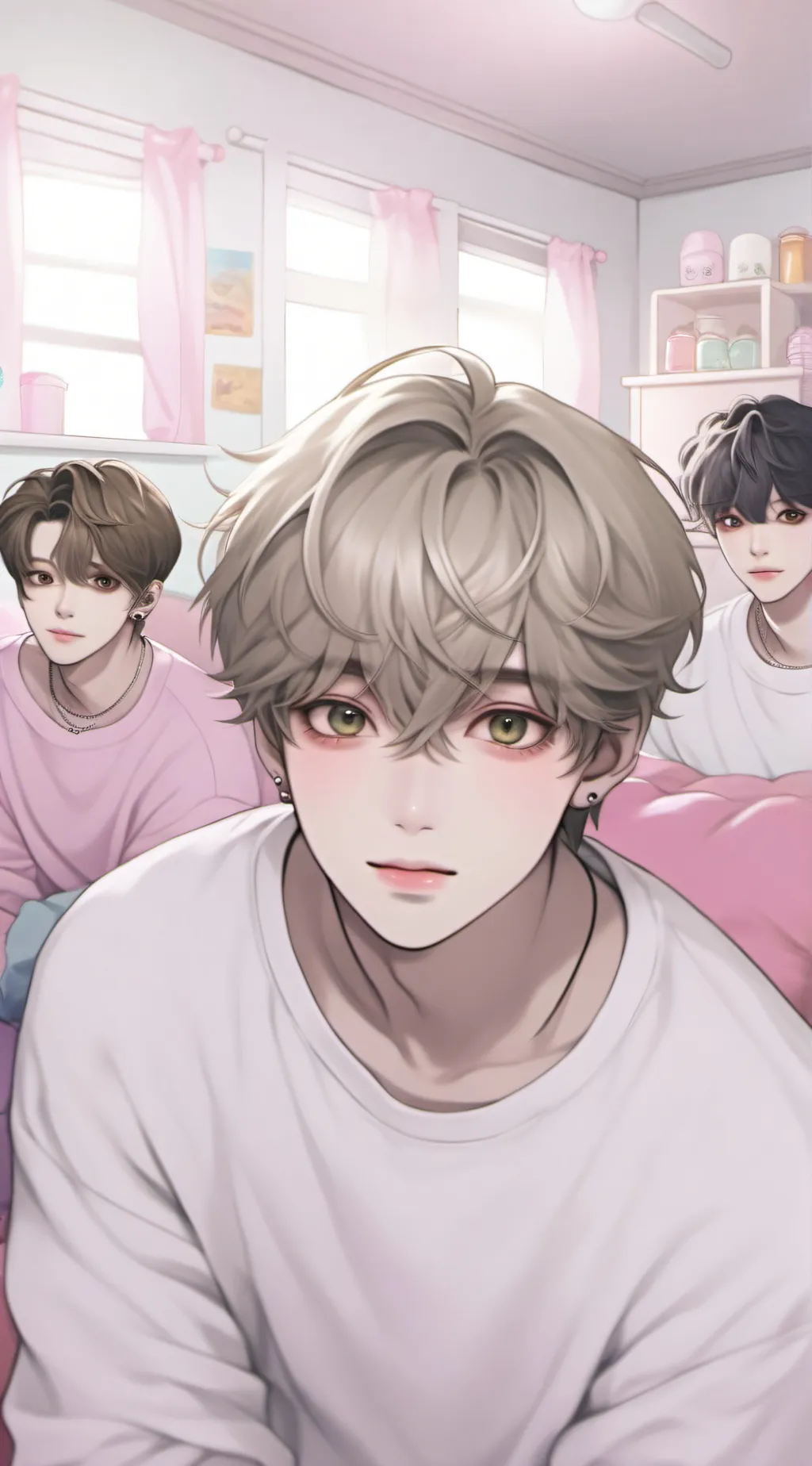 ai character: Skz dorm 🌝 background