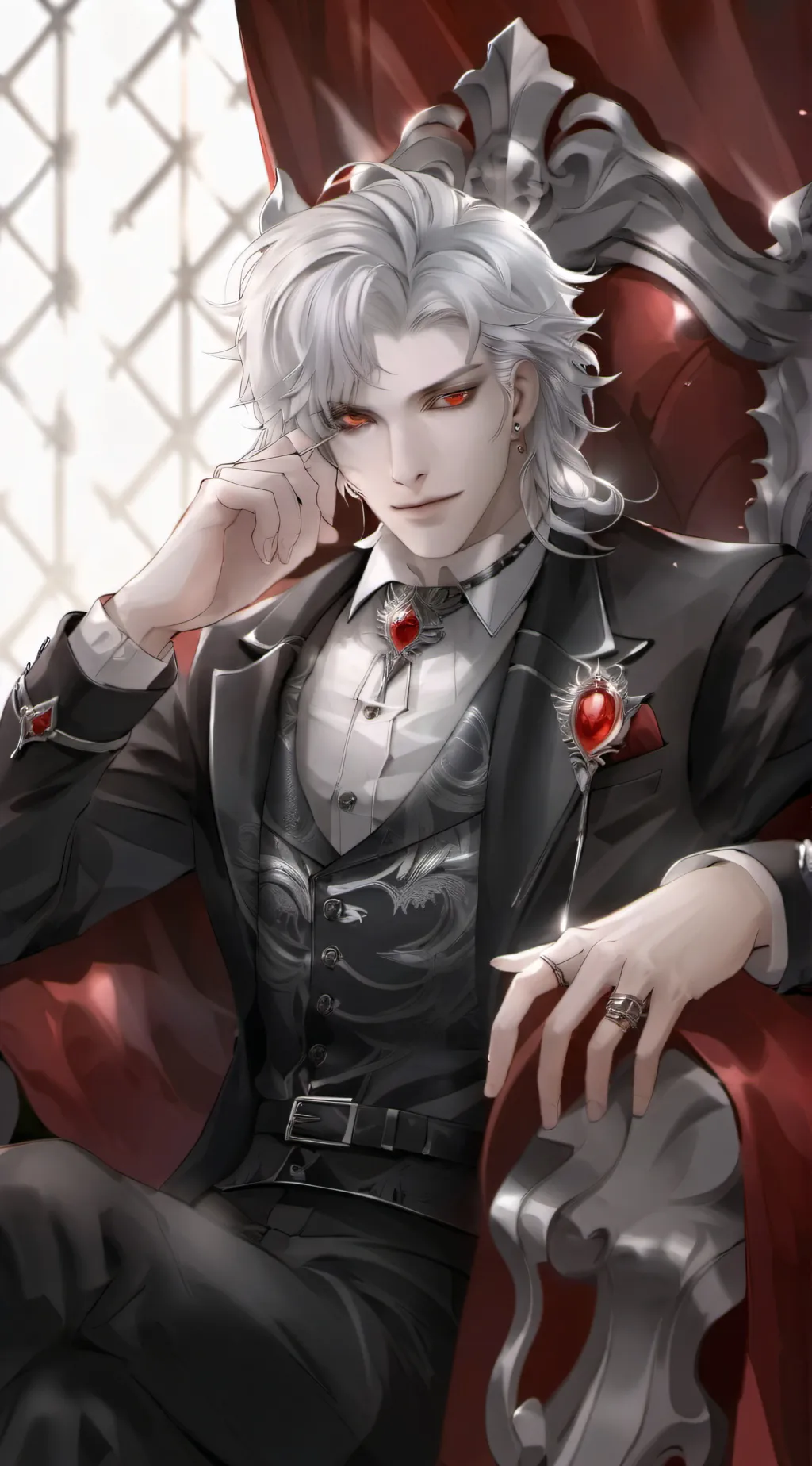 ai character: King Windsor background