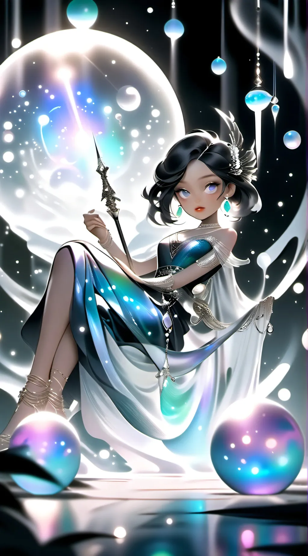 ai character: Aria background