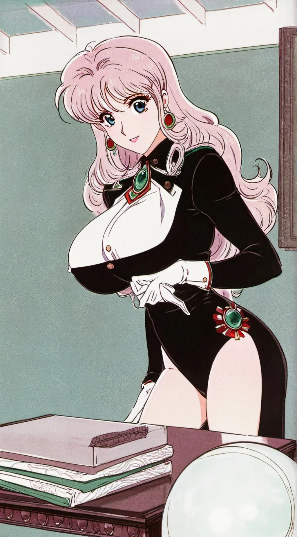 ai character: Magic background