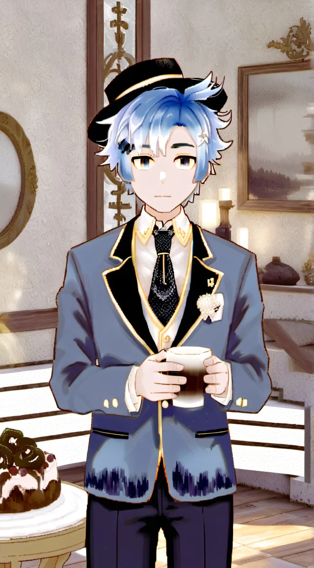 ai character: kenneth lanz  background