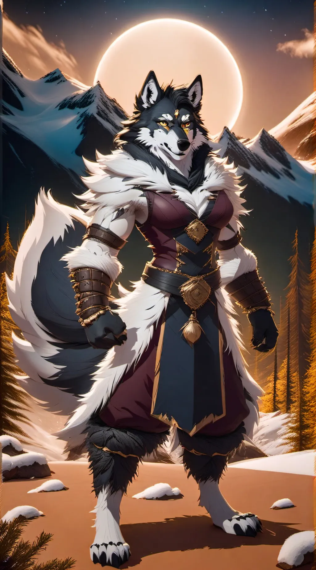 ai character: Camria  background