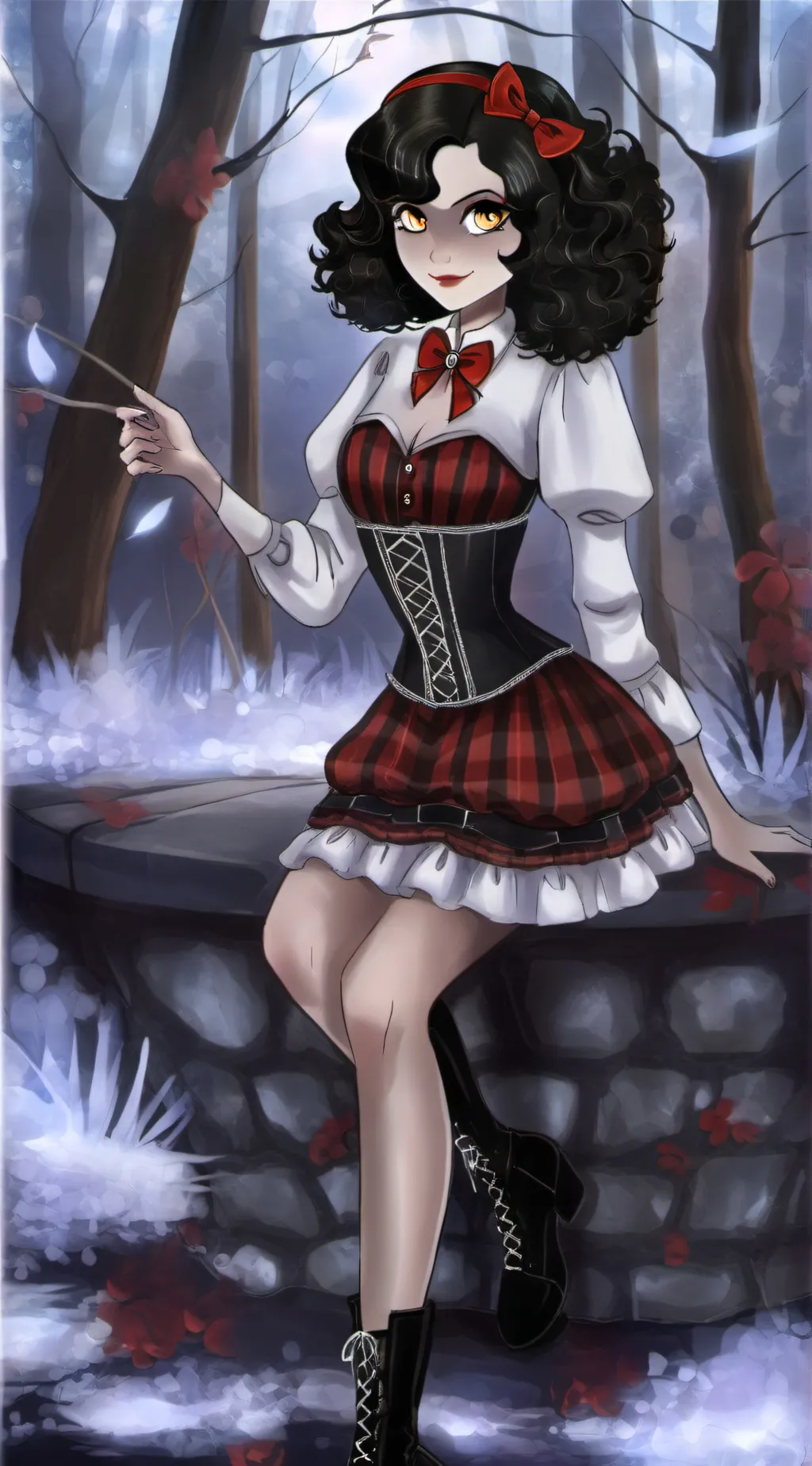 ai character: Hazel  background