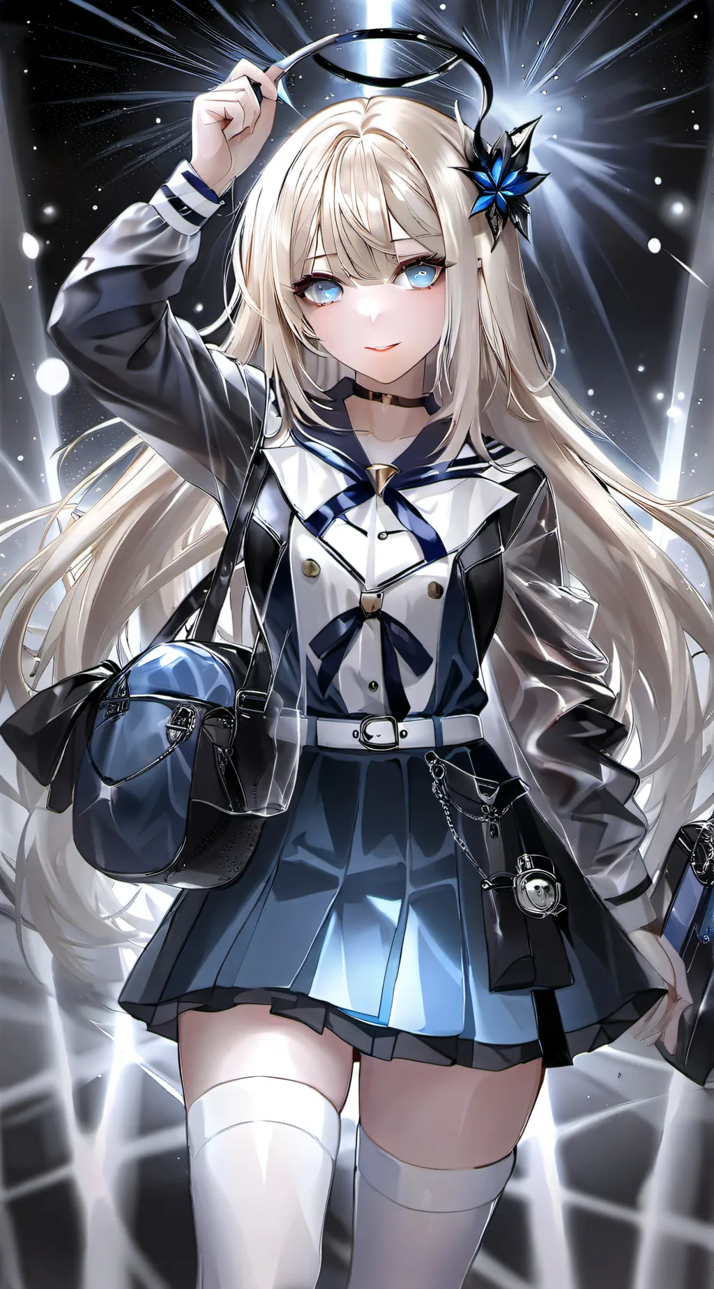 ai character: Stacy… background