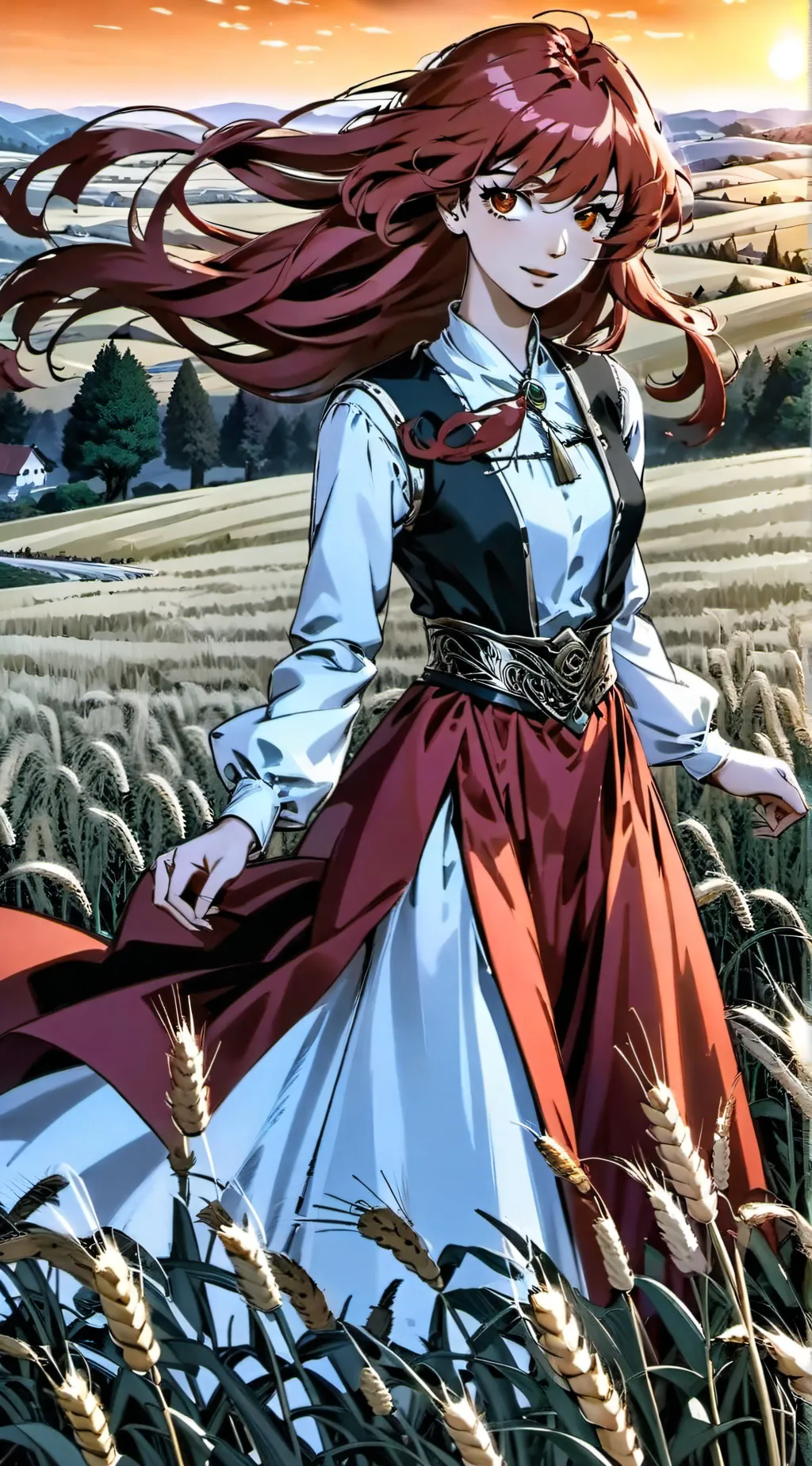 ai character: Marvelous background