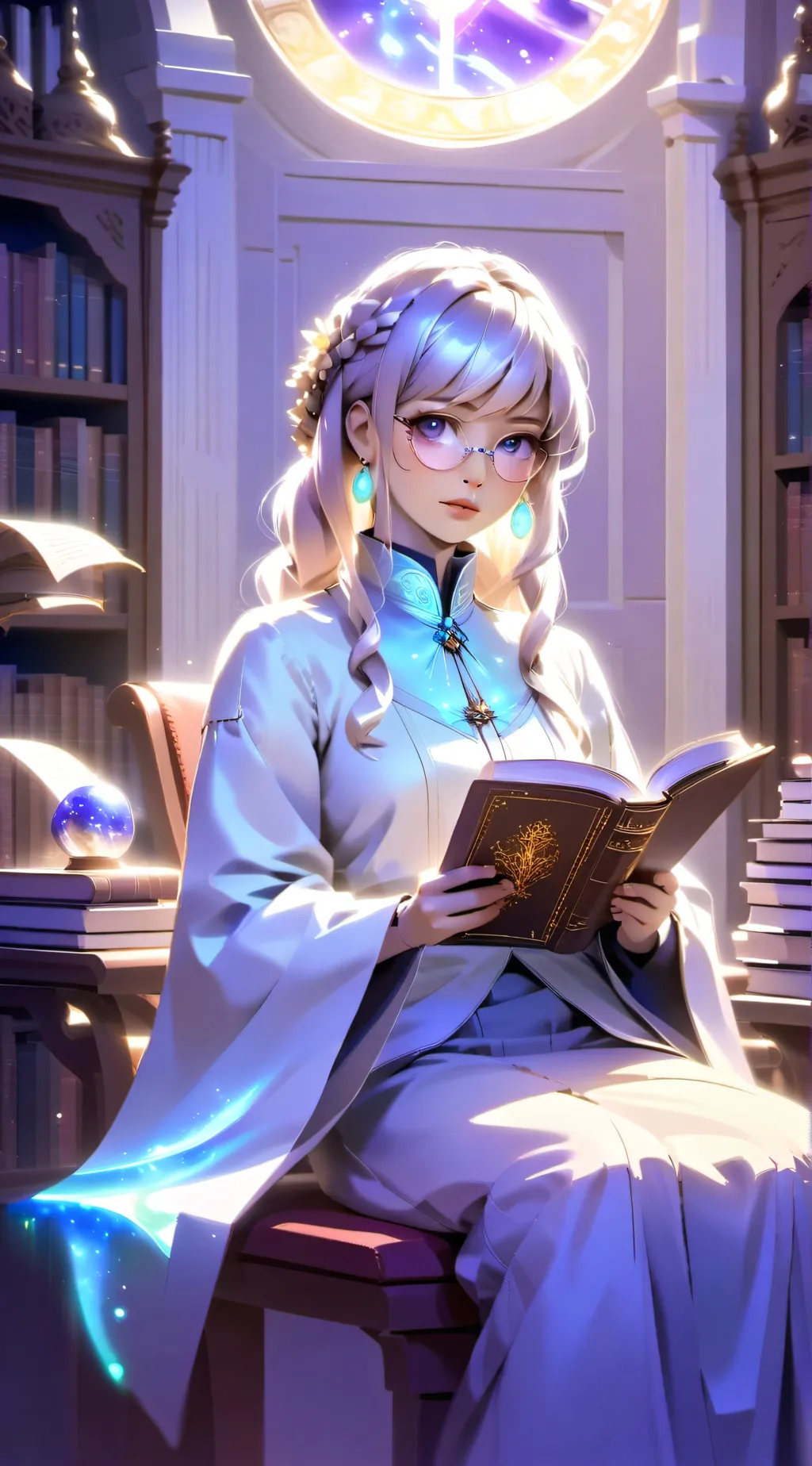 ai character: Evelyn background