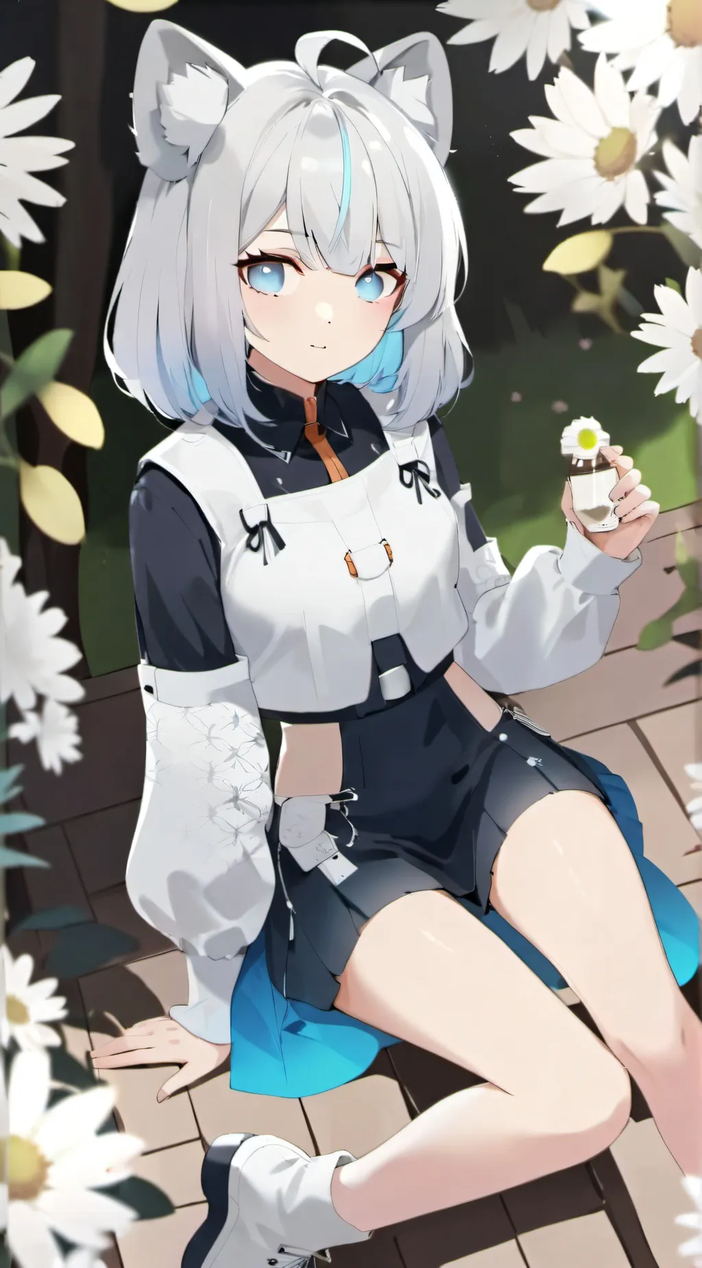 ai character: Azalia  background