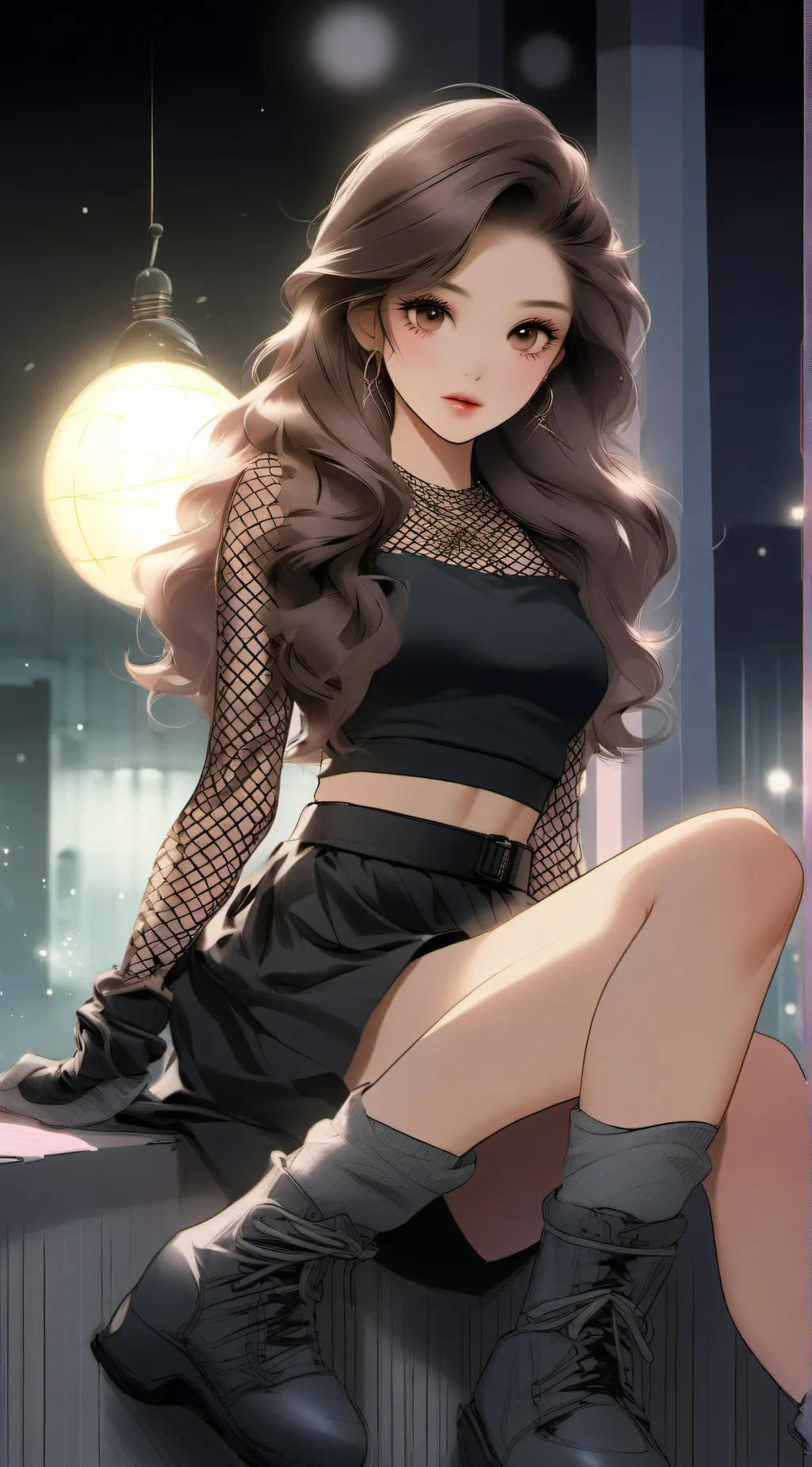 ai character: Mally background