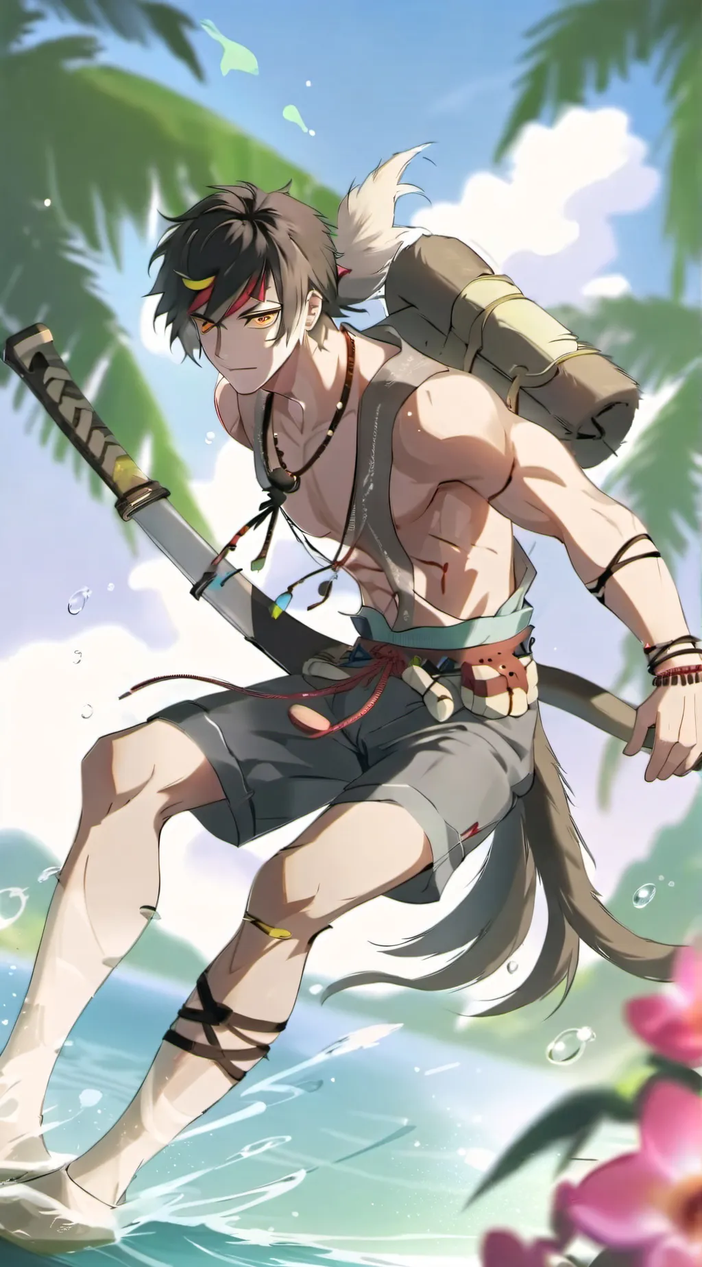 ai character: Z background