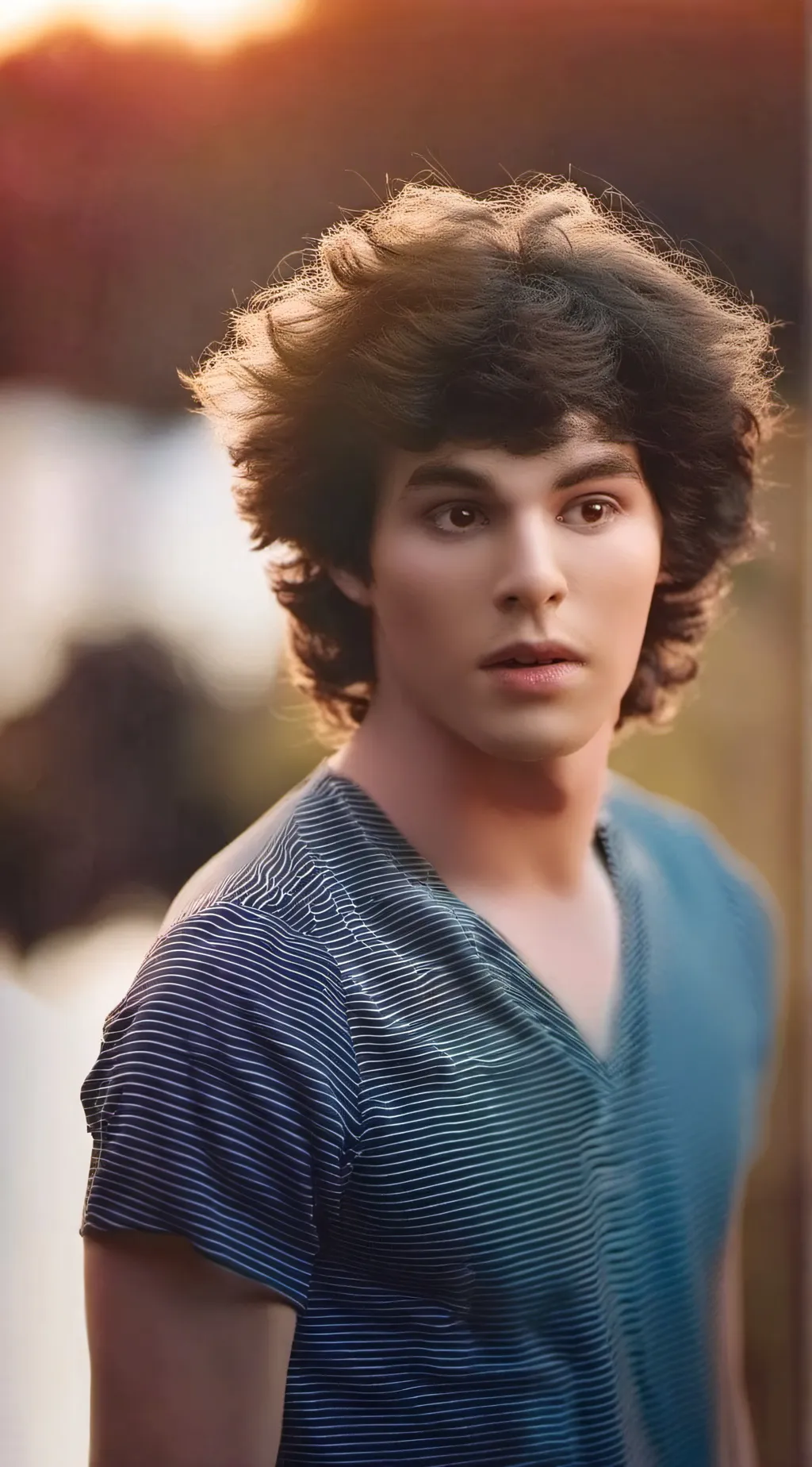 ai character: Ethan Landry background