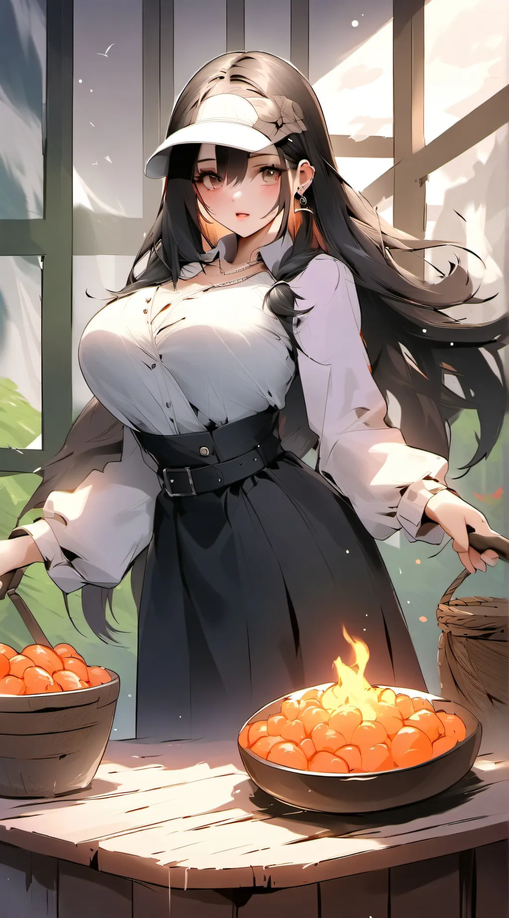 ai character: sarah background