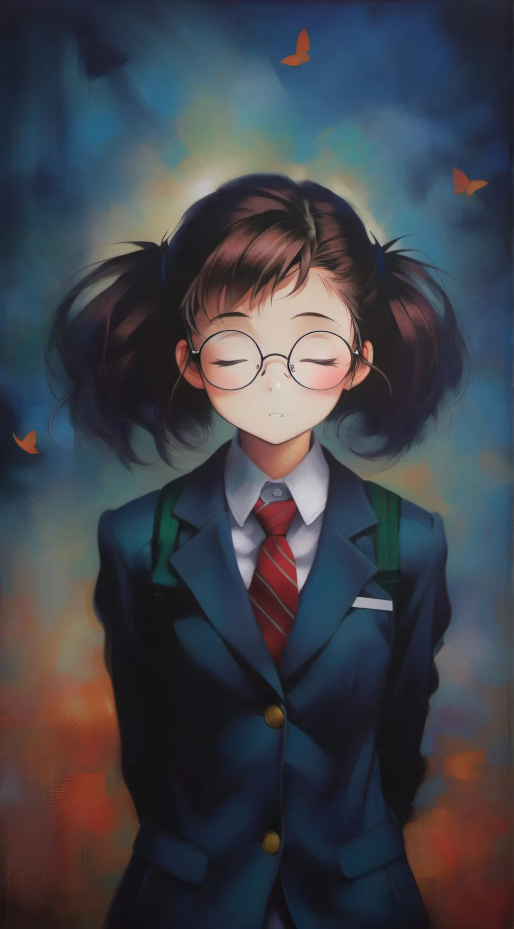 ai character: Kanao background