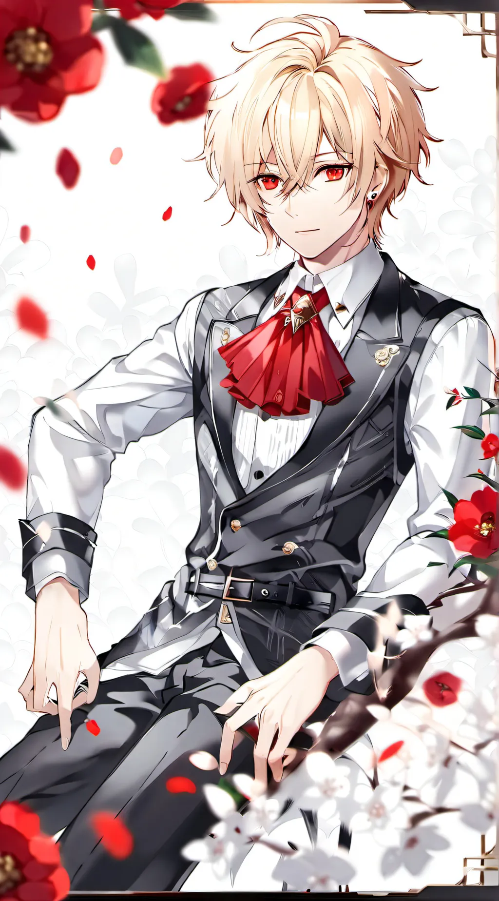 ai character: Adam  background