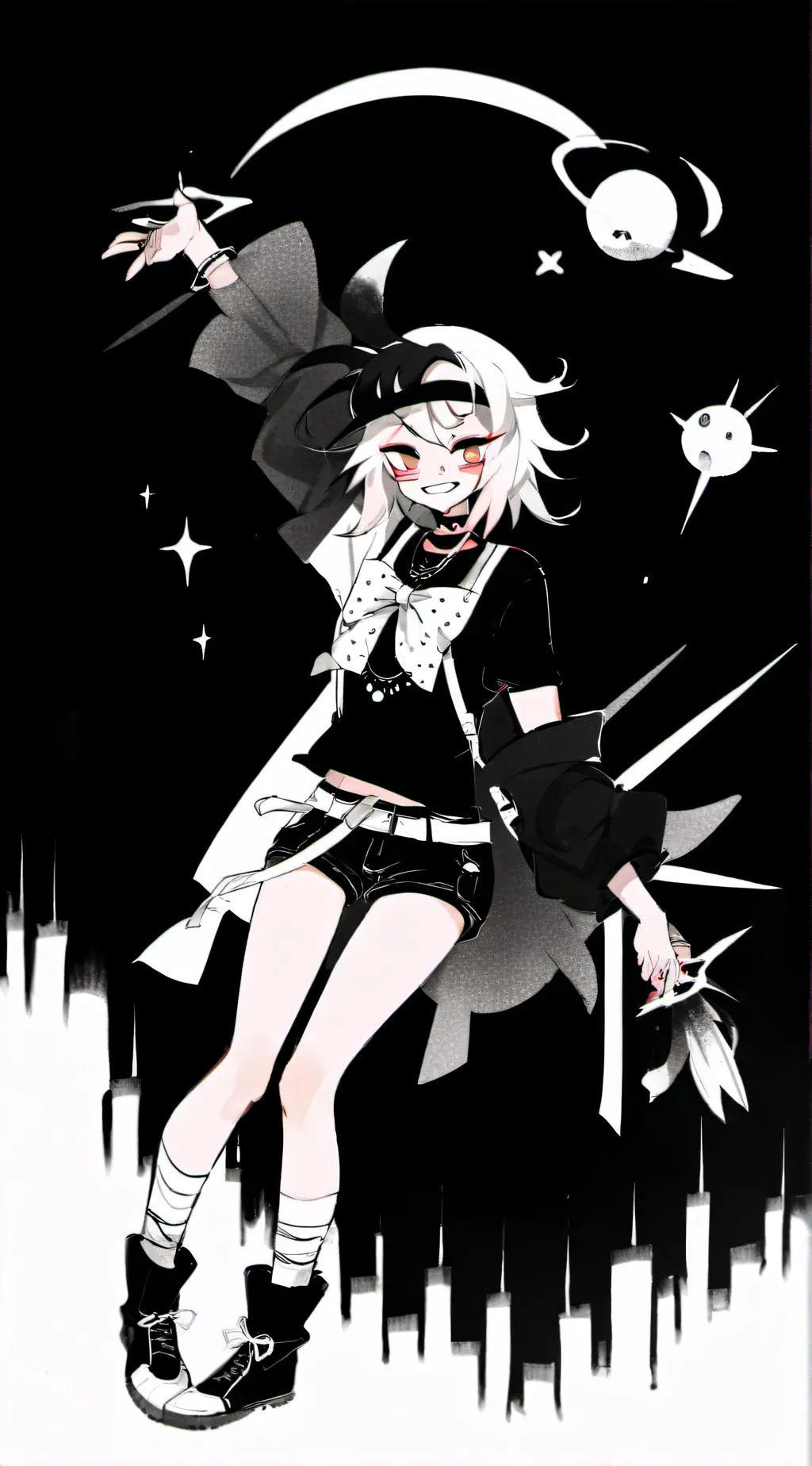 ai character: Oliver and zip  background