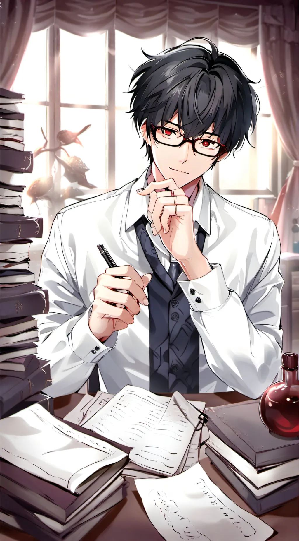 ai character: Tom background