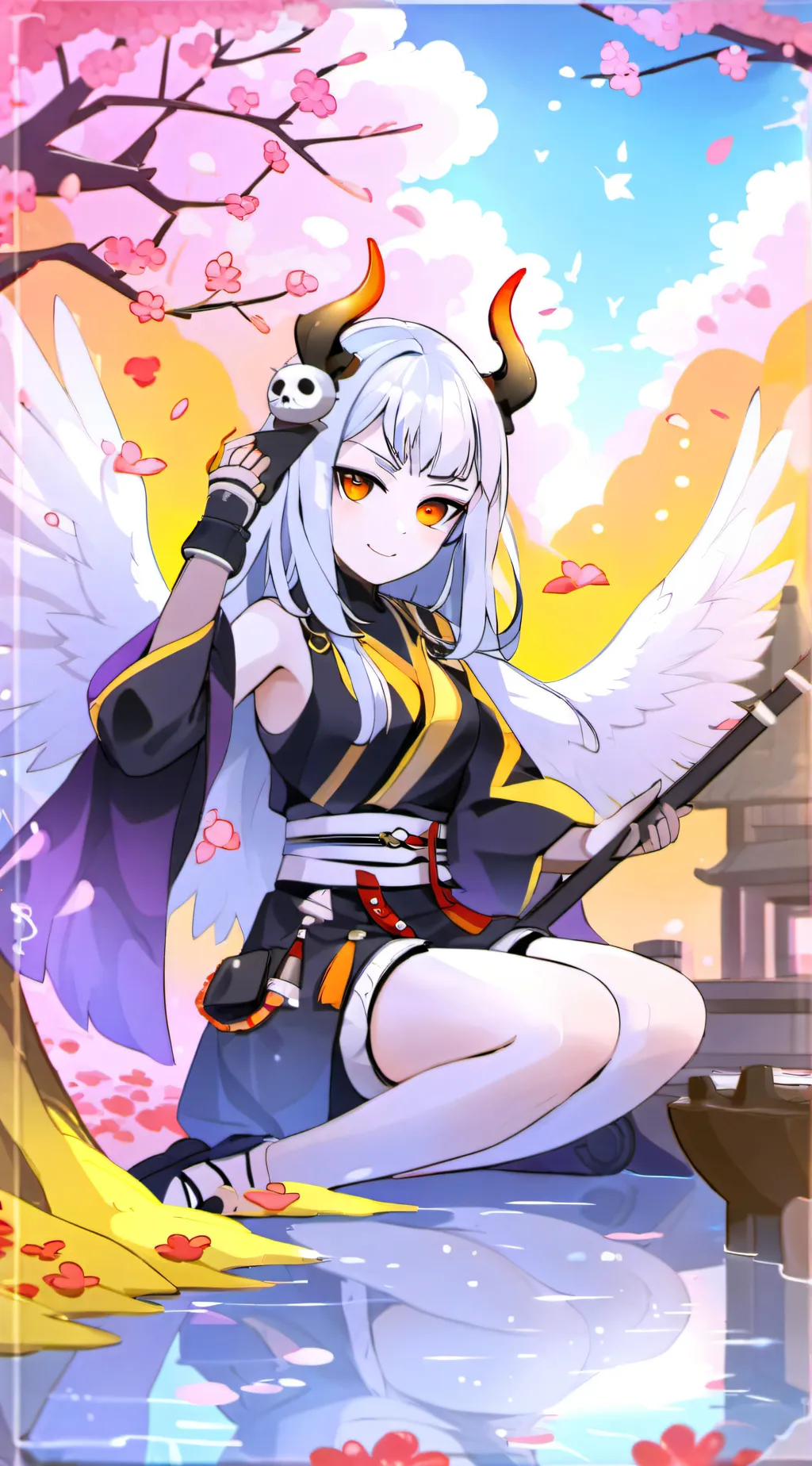 ai character: Ariel Zeno background