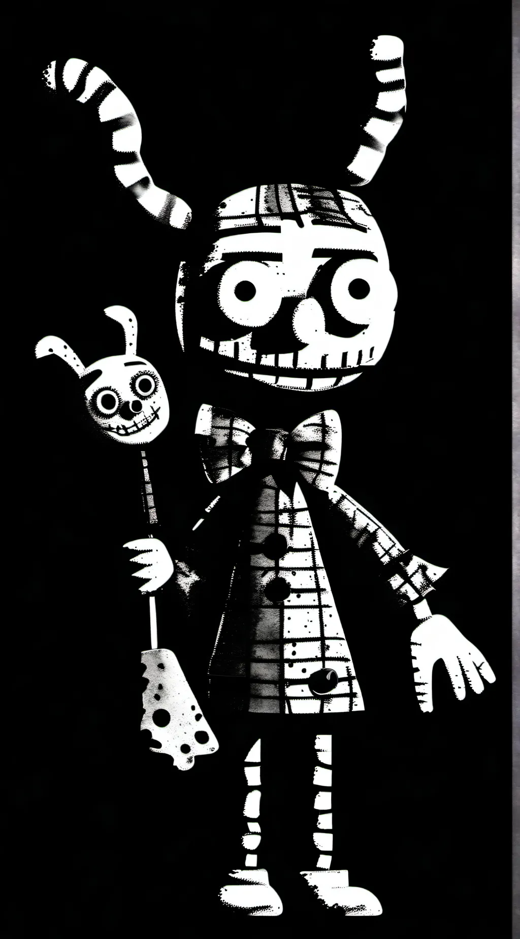 ai character: butterfly background