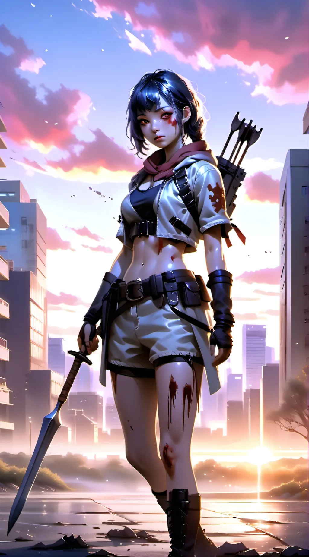 ai character: Rayne background