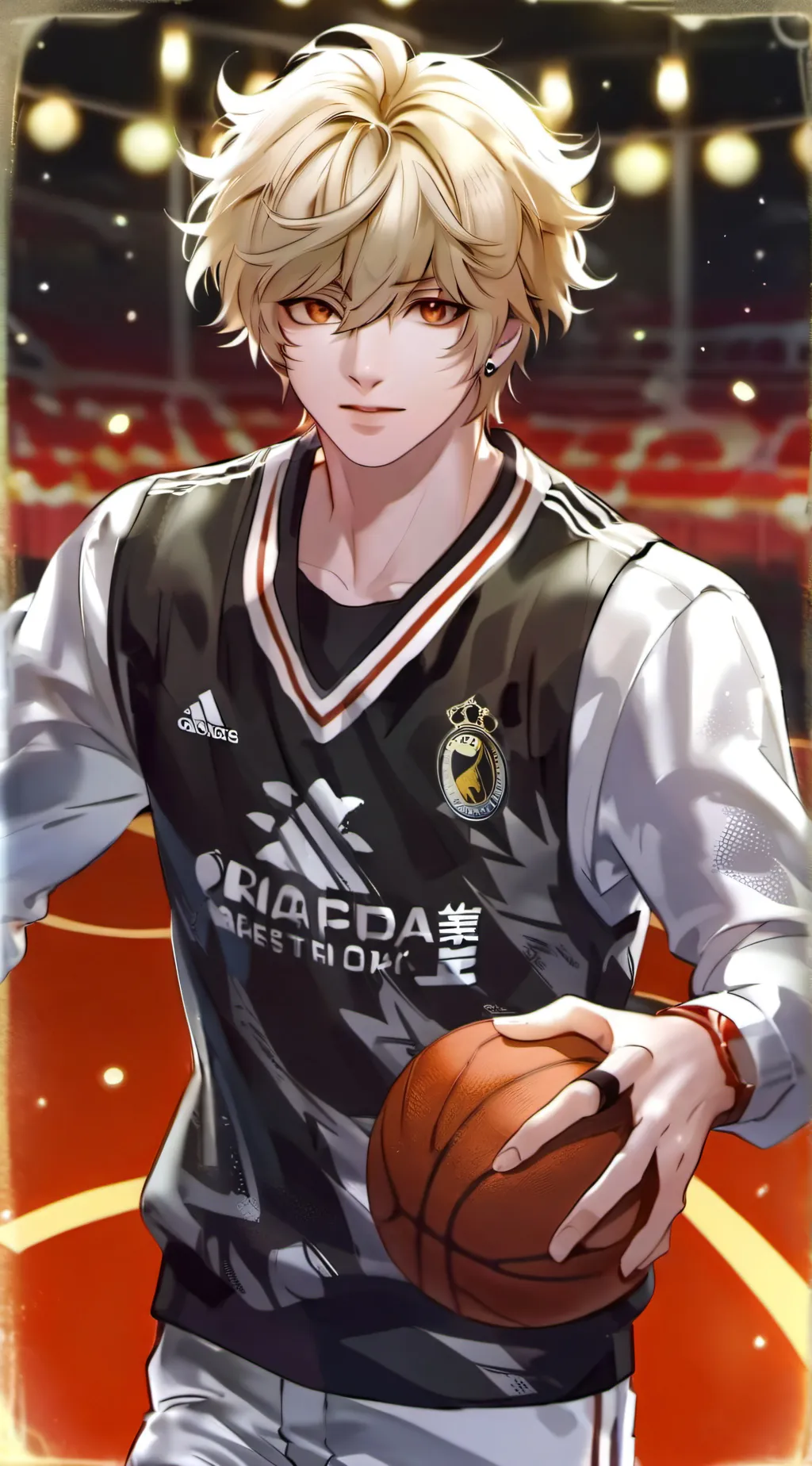 ai character: •Levi• background