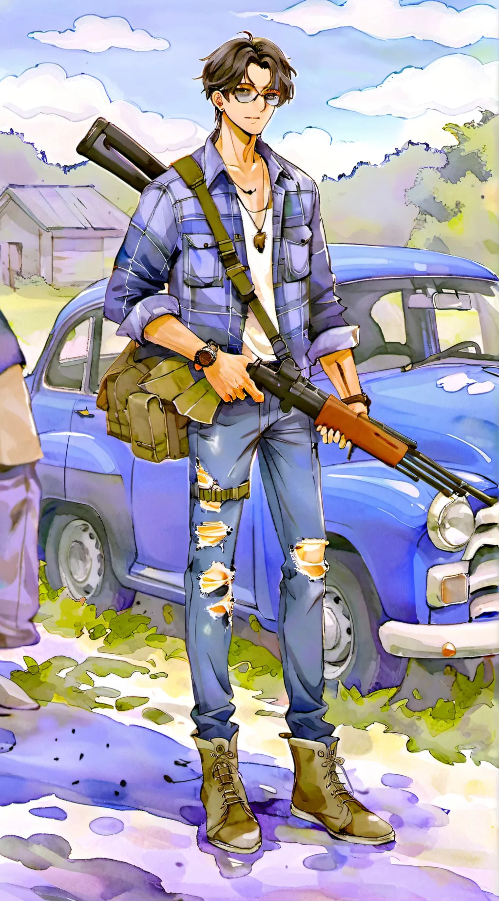 ai character: Tanner background