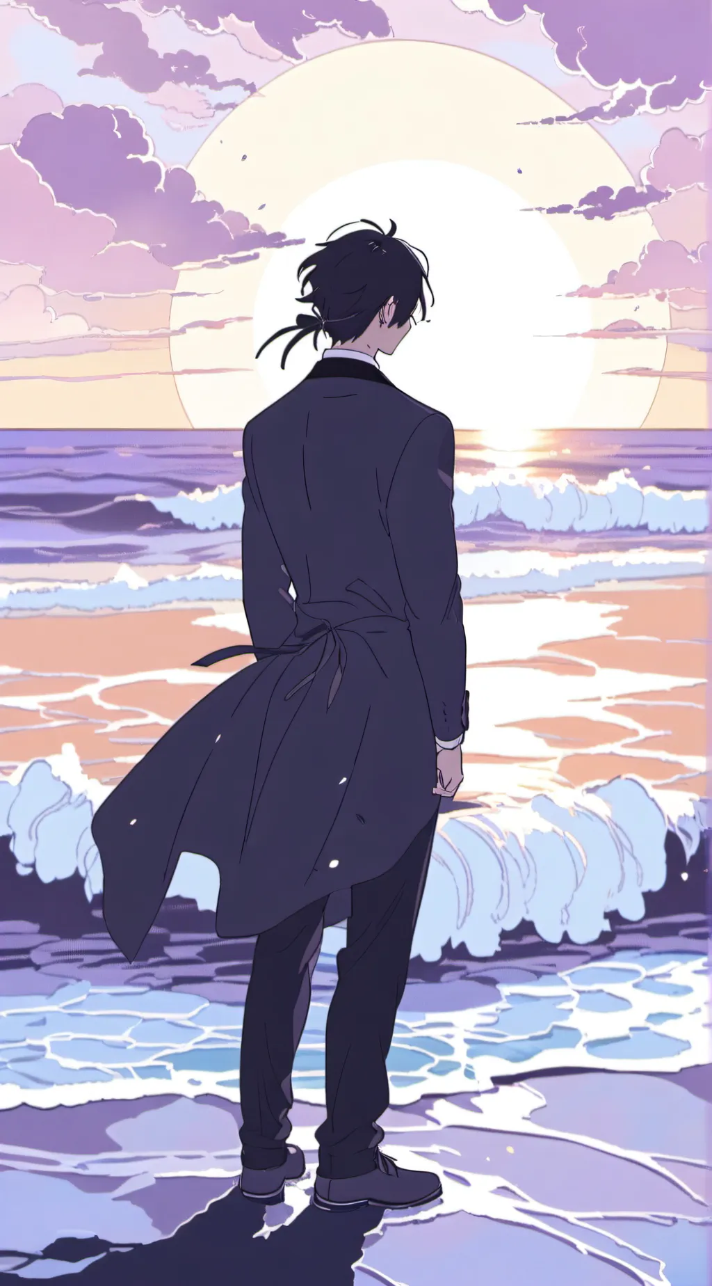 ai character: Sky background