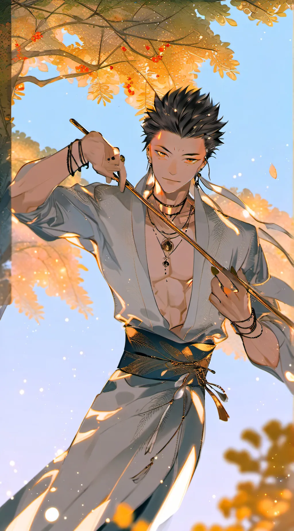 ai character: sukuna background