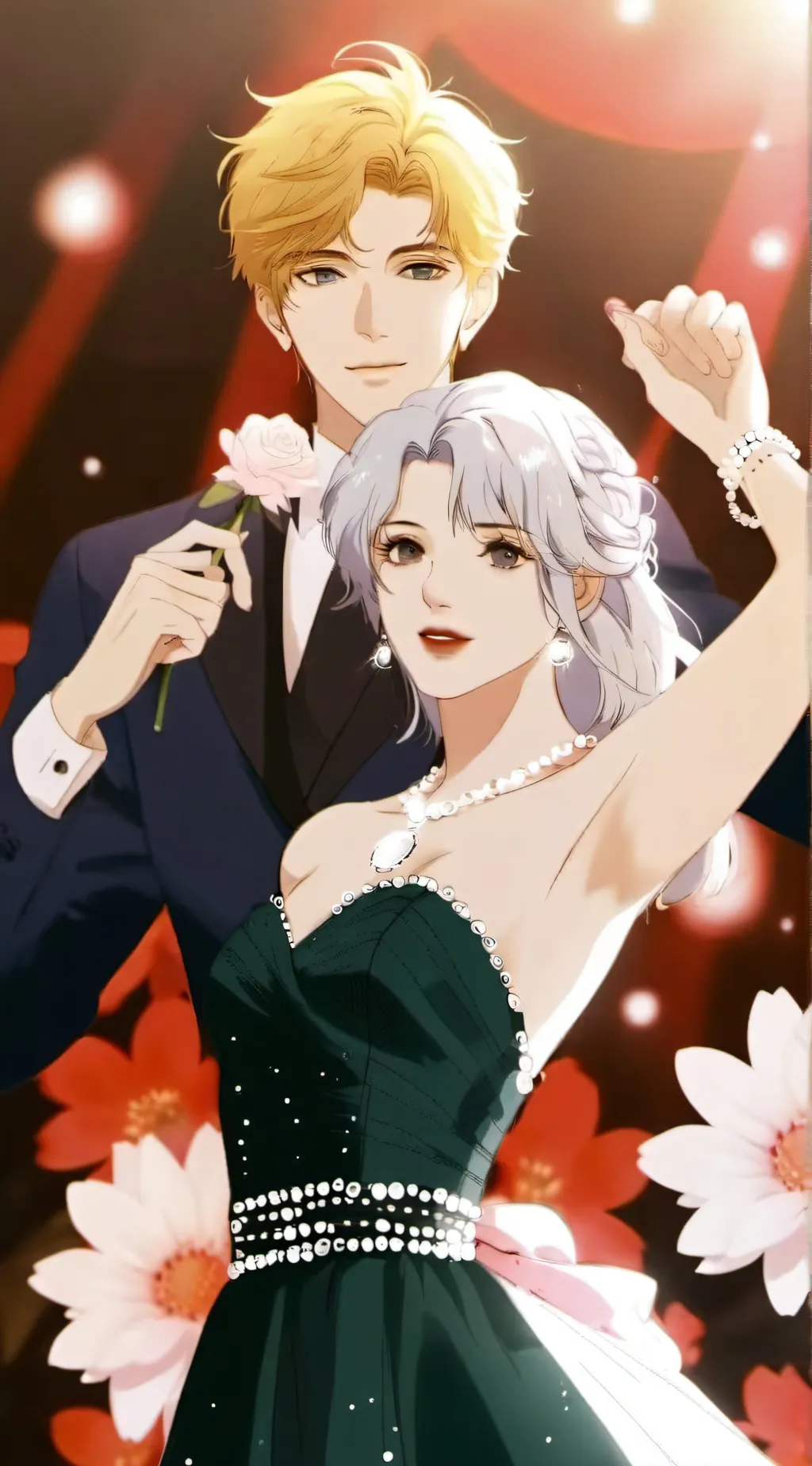 ai character: Prom background