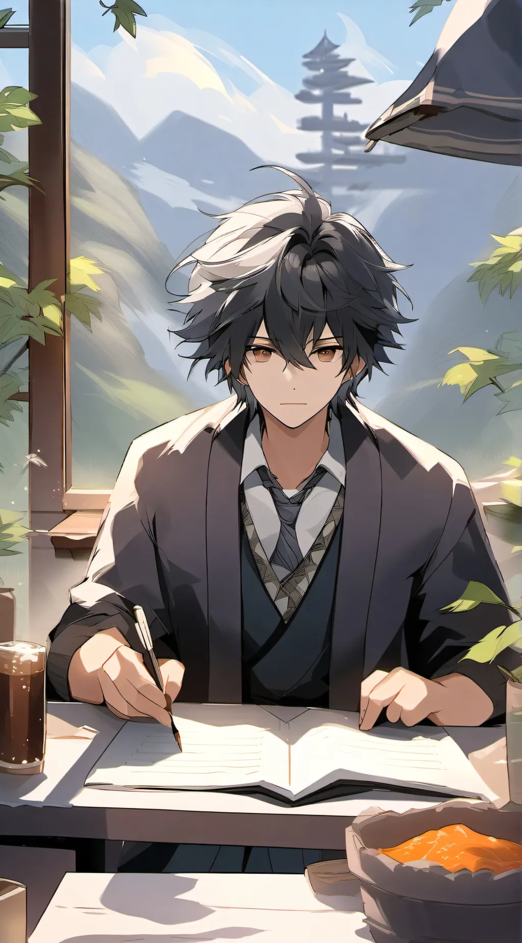 ai character: Charles background