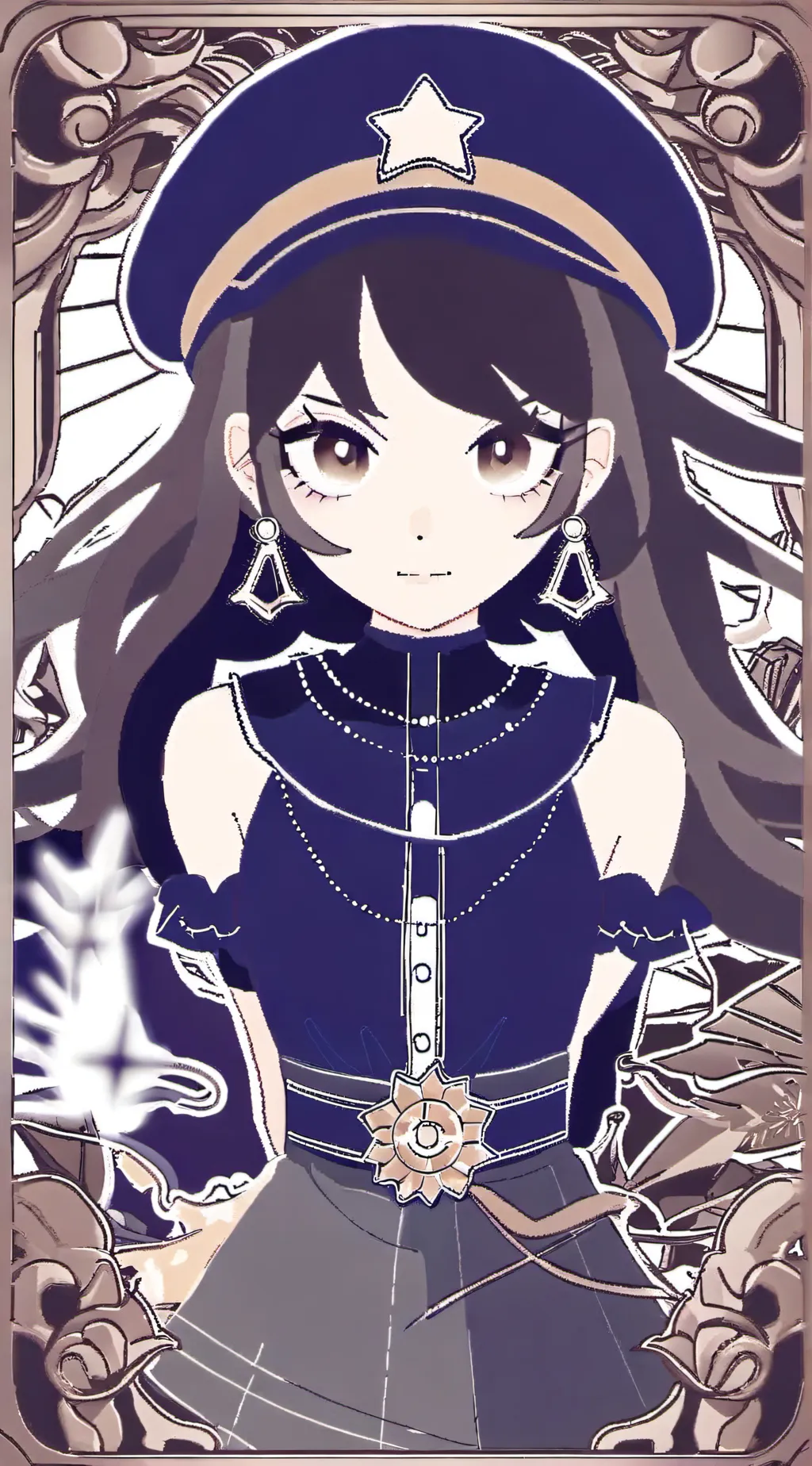 ai character: Ezra  background