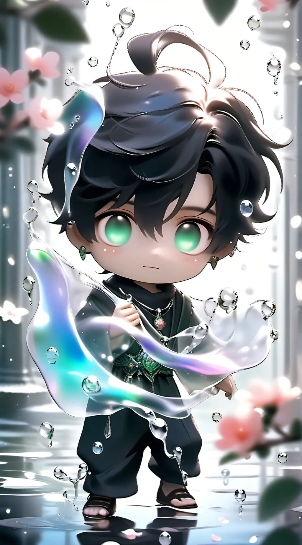 ai character: Teddy background