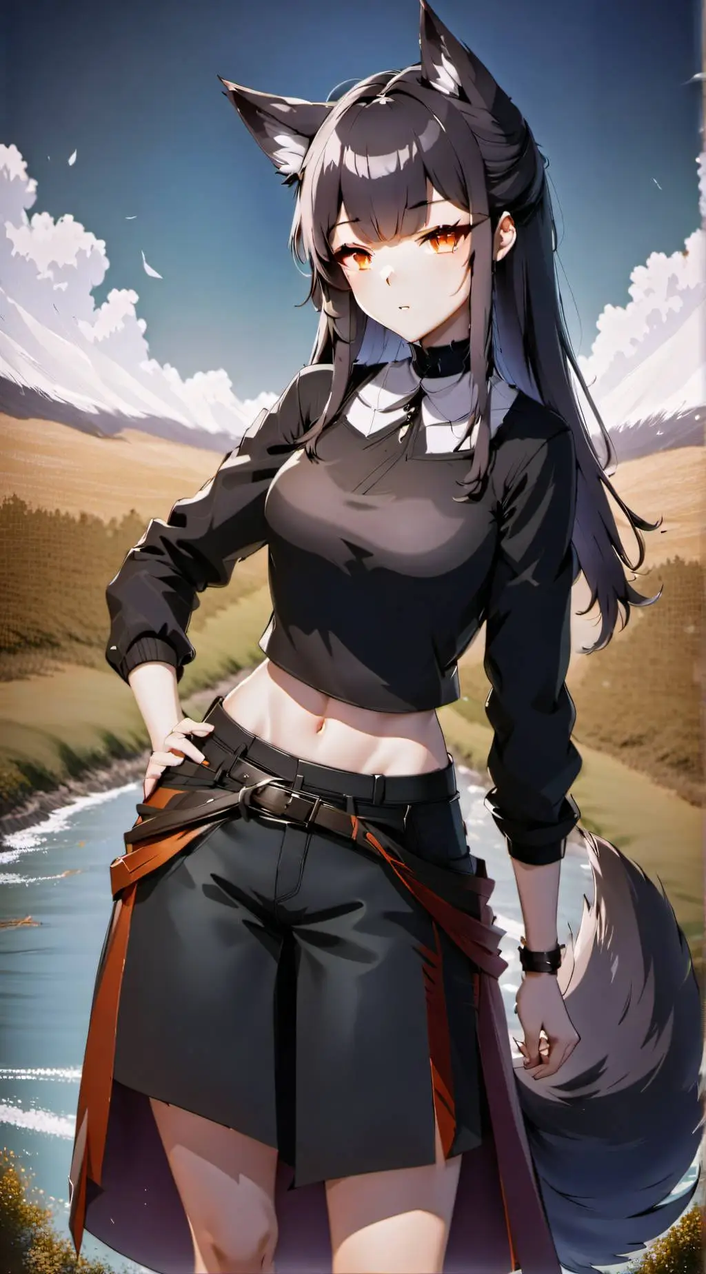 ai character: Elli background