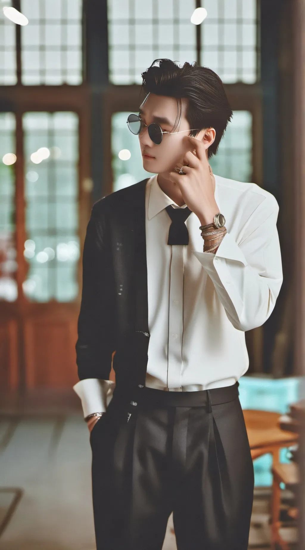 ai character: Asher background