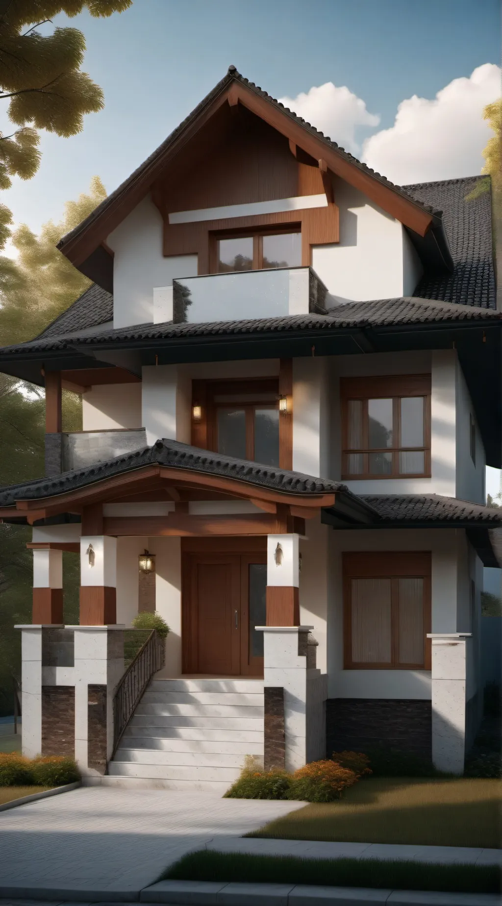 ai character: HH in your house background