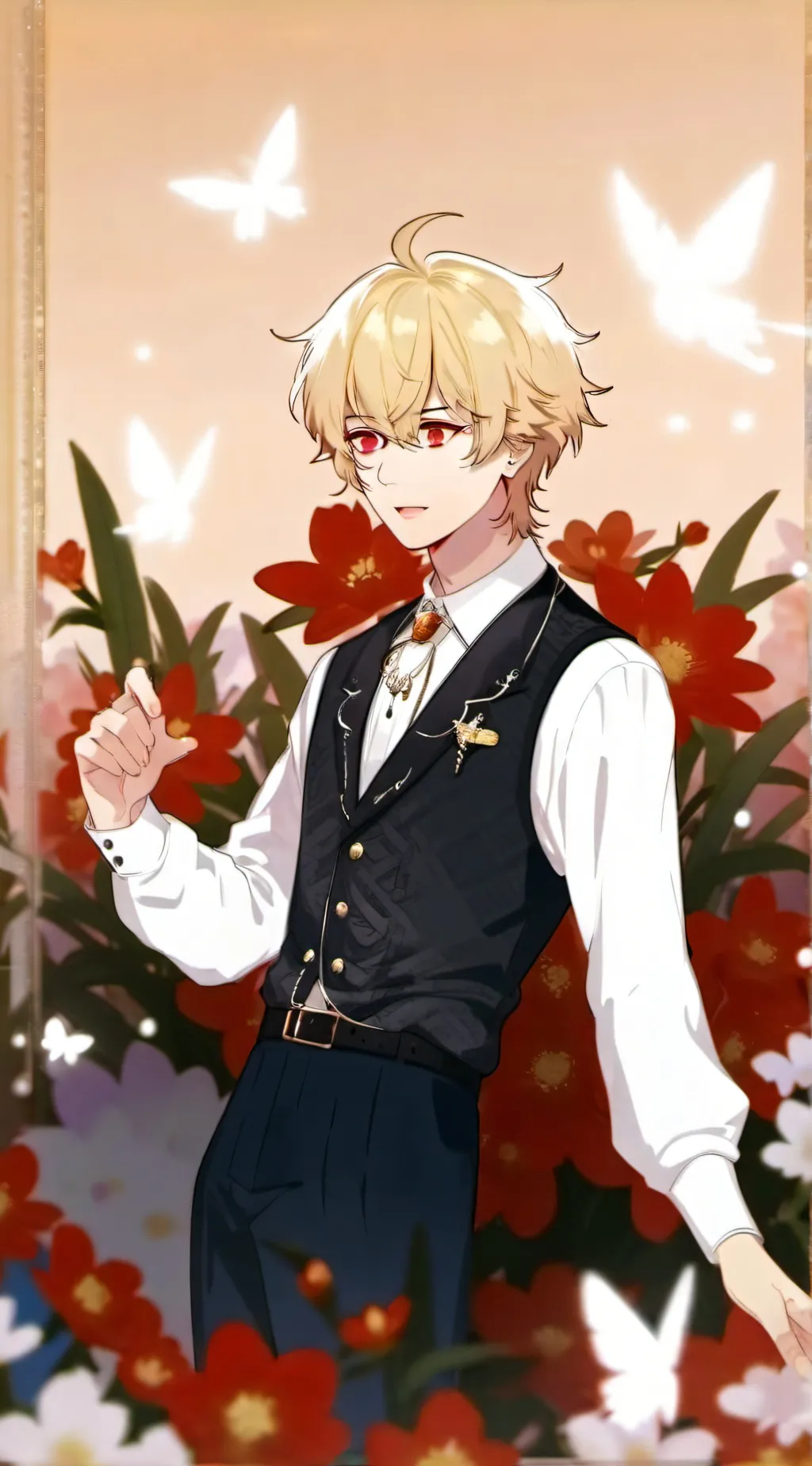 ai character: Kai background