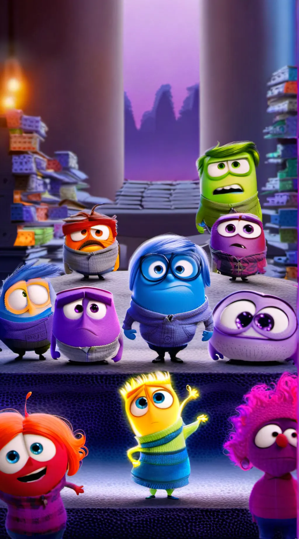 ai character: inside out background