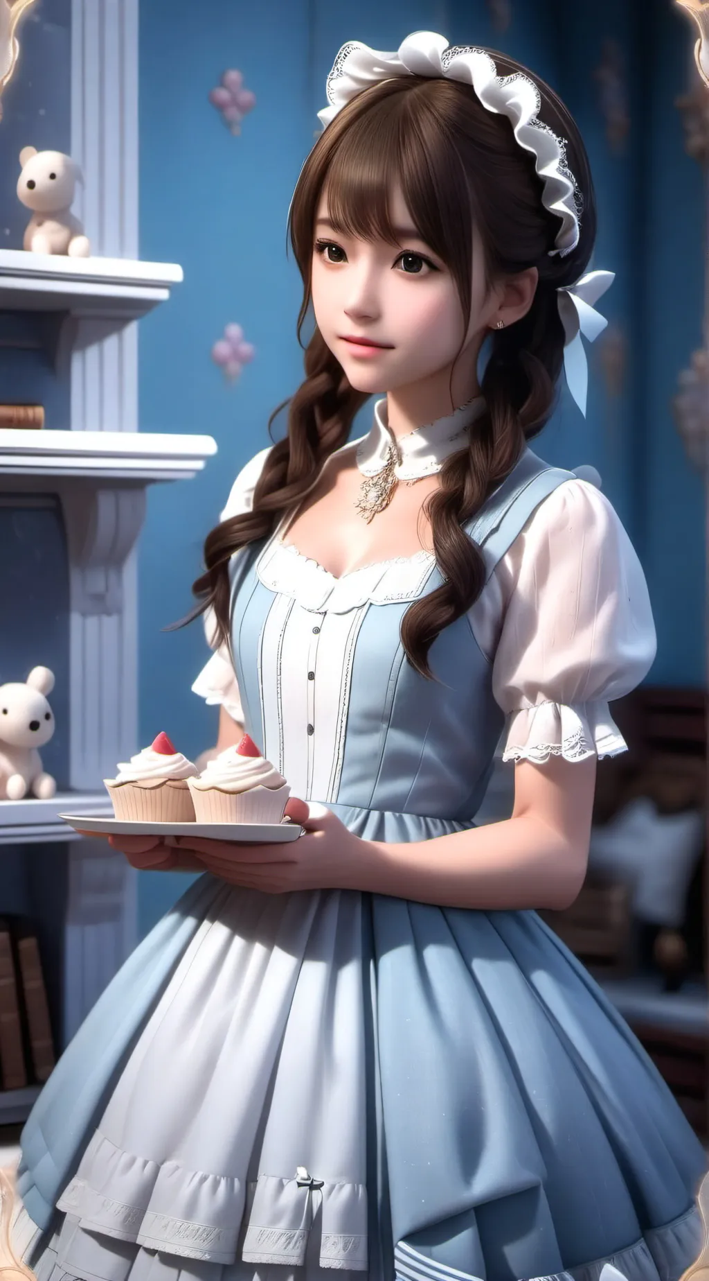 ai character: Lilly  background