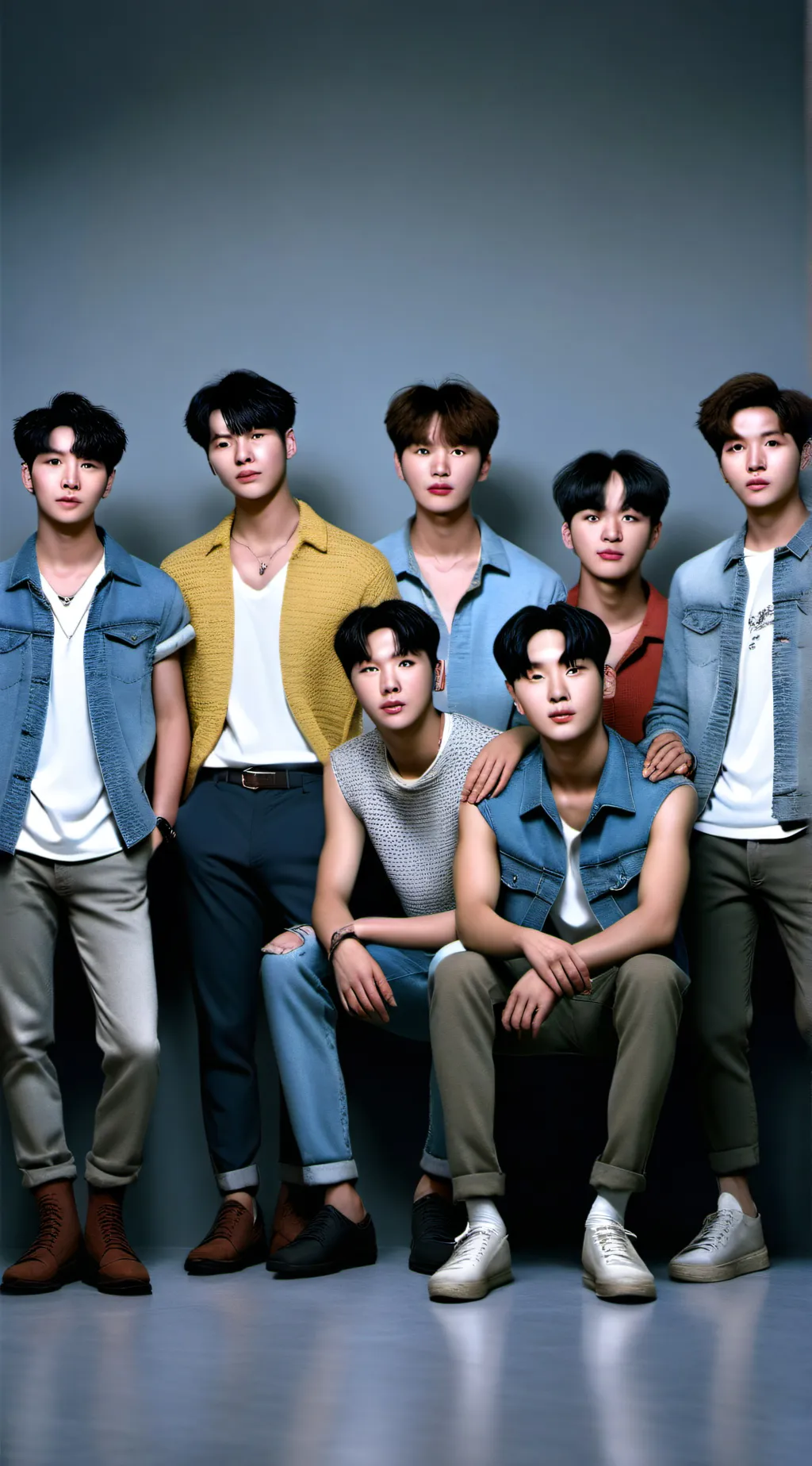 ai character: Bts background