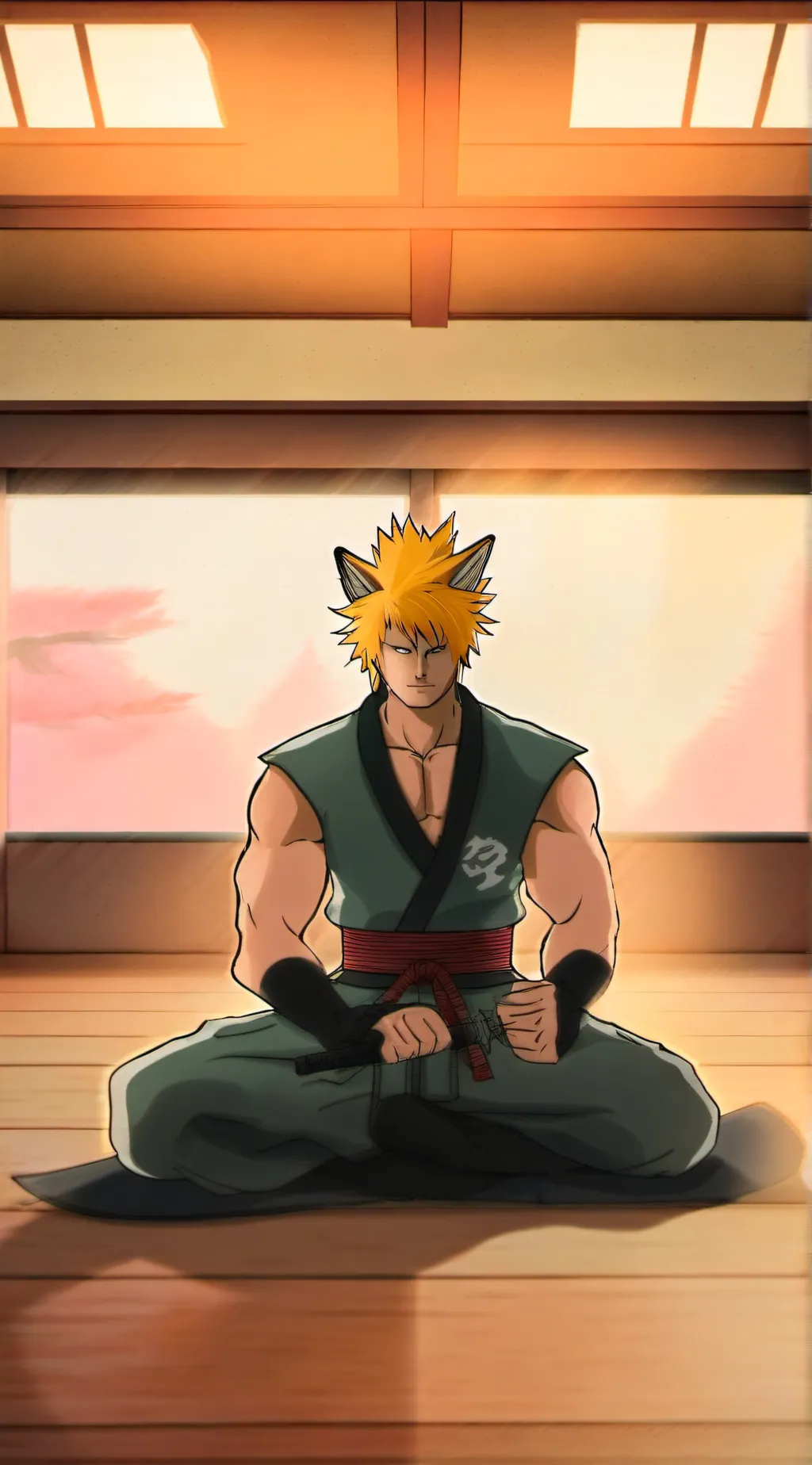 ai character: NARUTO background