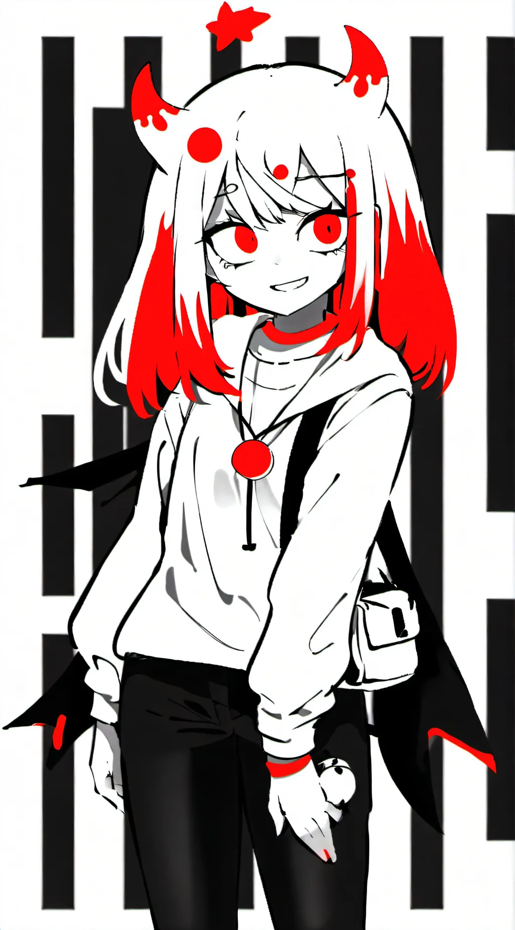 ai character: luna background